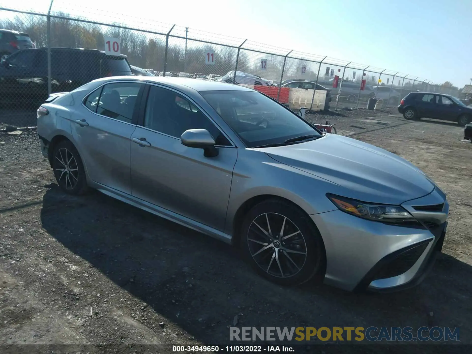 1 fotografías del automóvil dañado 4T1G11AK2MU448056 TOYOTA CAMRY 2021