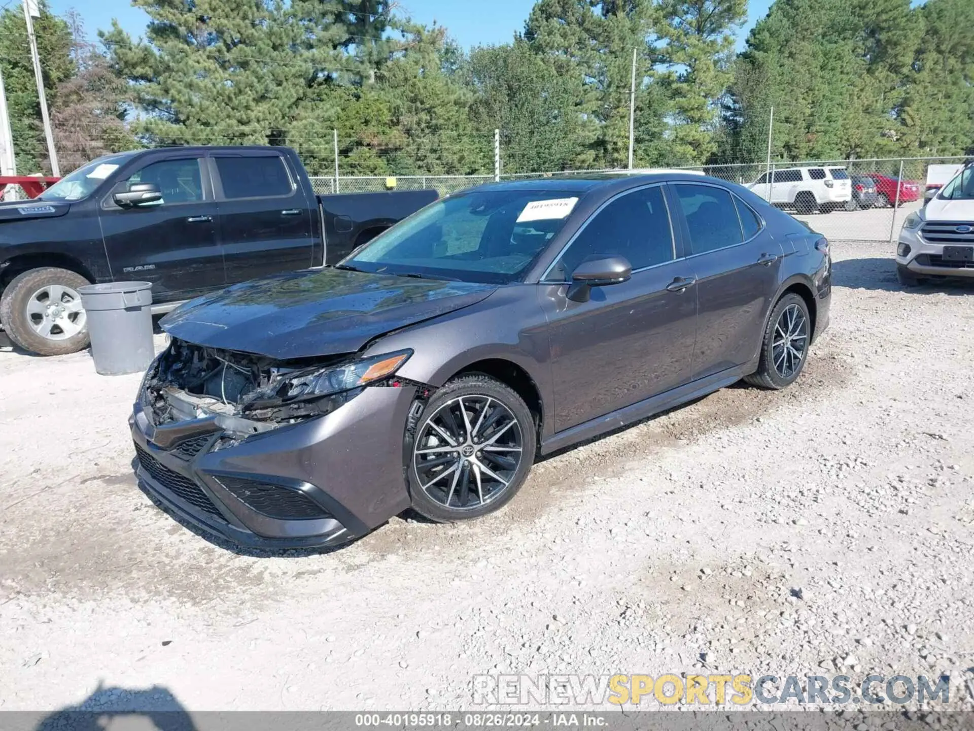 2 fotografías del automóvil dañado 4T1G11AK2MU461972 TOYOTA CAMRY 2021