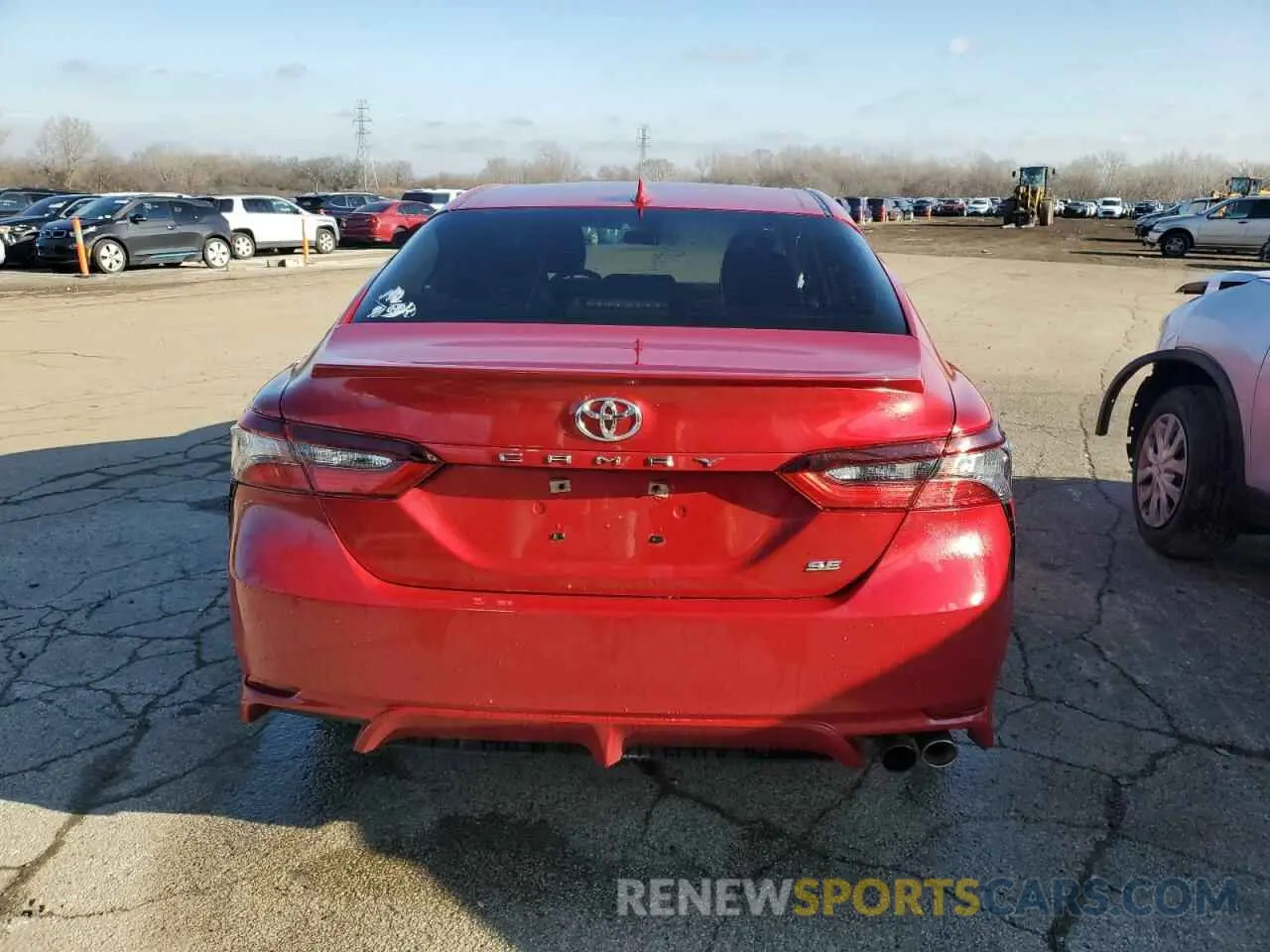6 fotografías del automóvil dañado 4T1G11AK2MU468503 TOYOTA CAMRY 2021