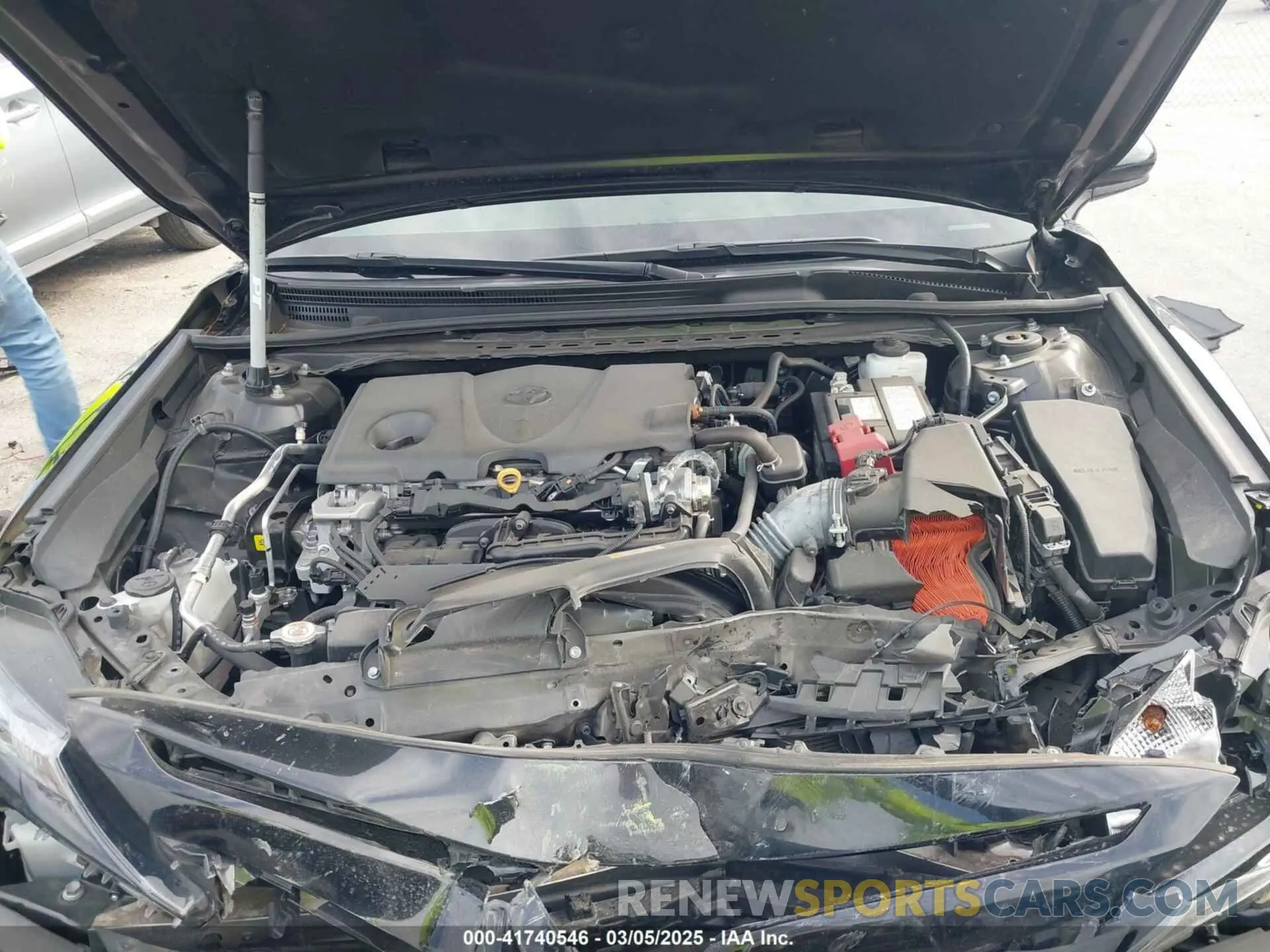 10 fotografías del automóvil dañado 4T1G11AK2MU471174 TOYOTA CAMRY 2021