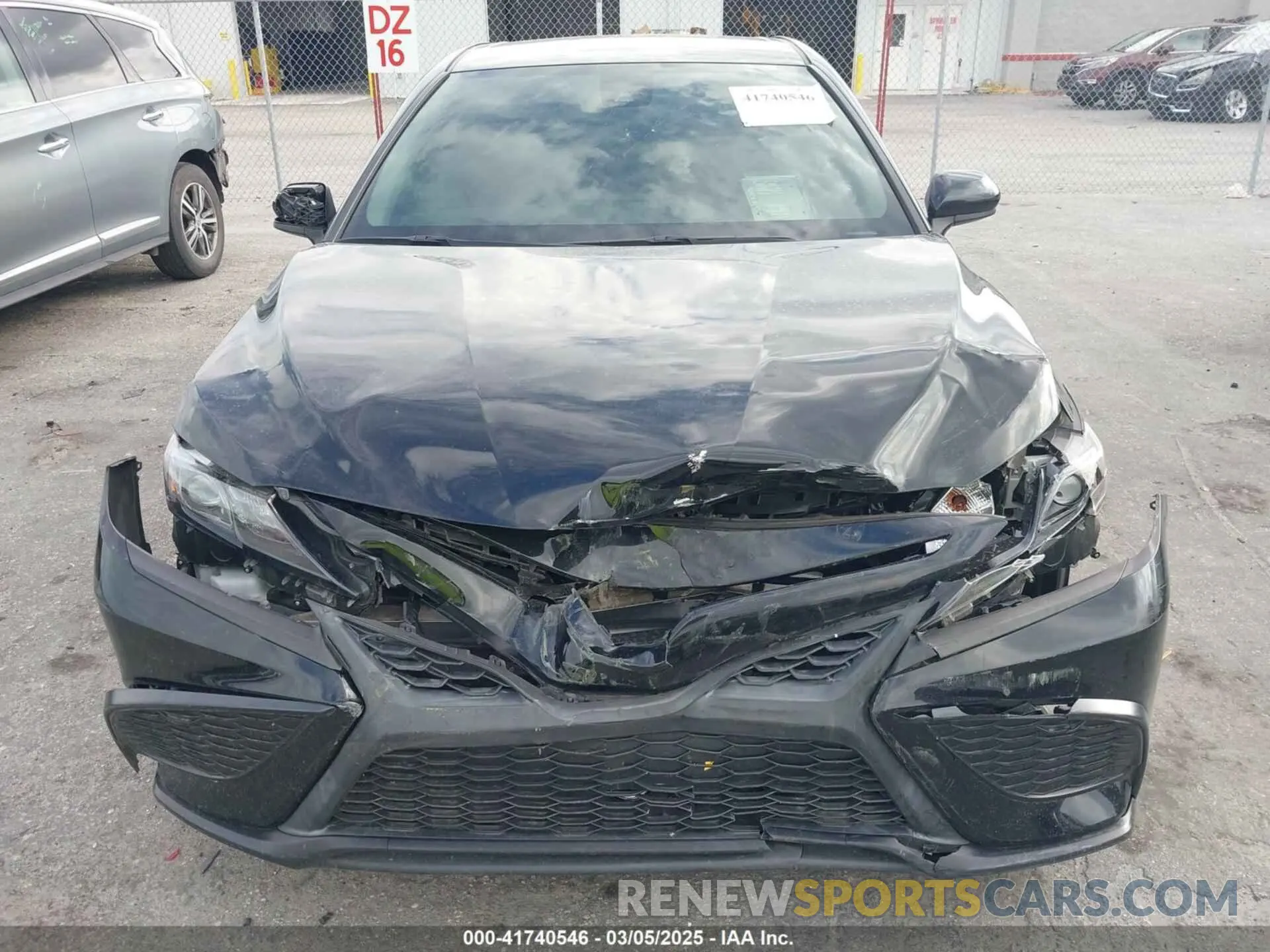 6 fotografías del automóvil dañado 4T1G11AK2MU471174 TOYOTA CAMRY 2021