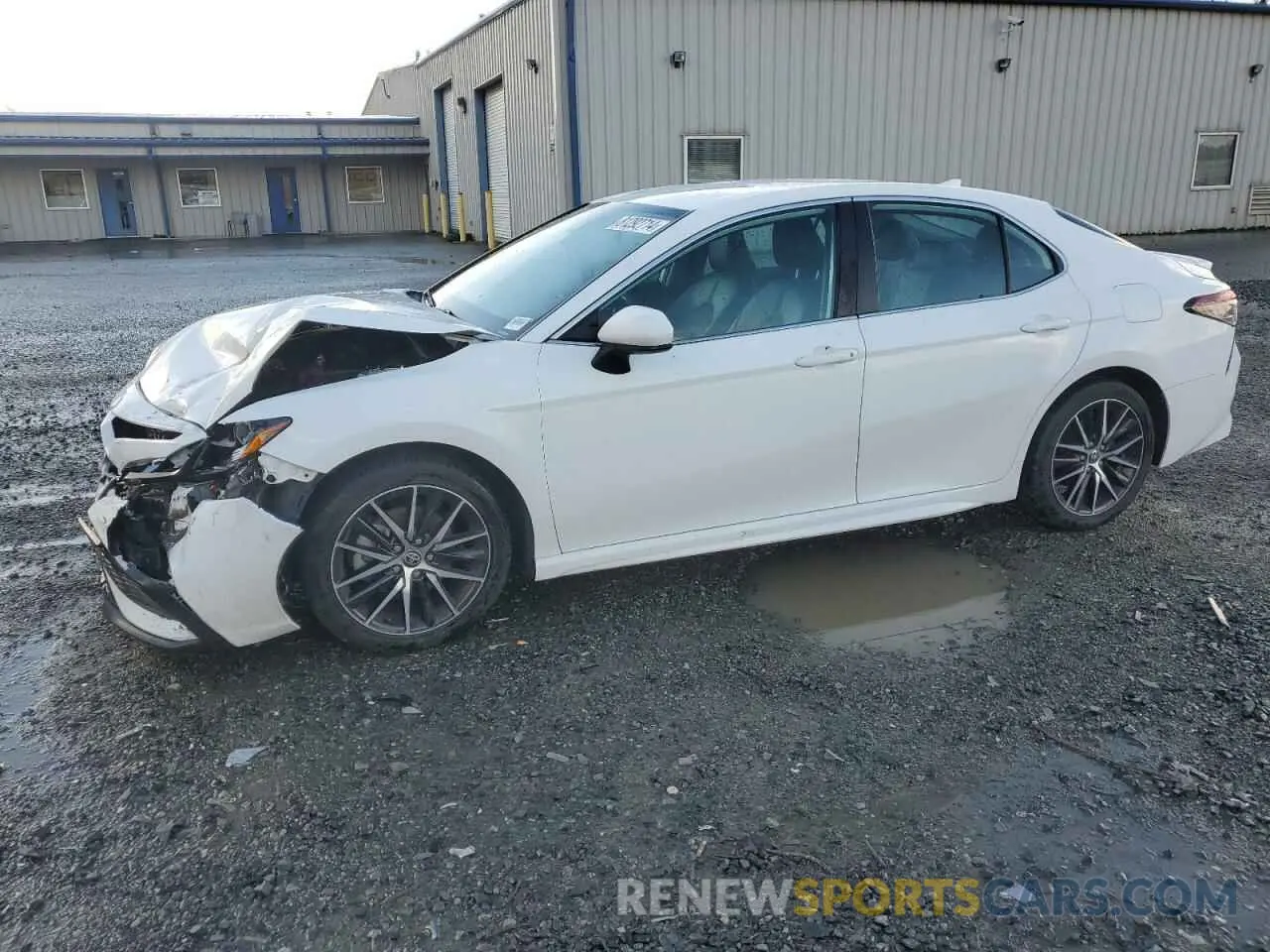 1 fotografías del automóvil dañado 4T1G11AK2MU474821 TOYOTA CAMRY 2021