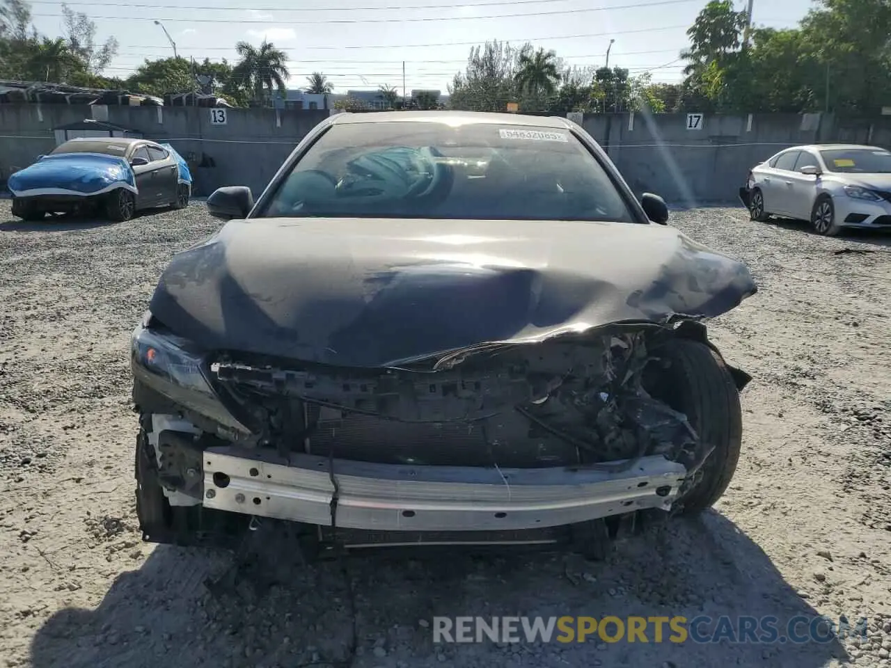 5 fotografías del automóvil dañado 4T1G11AK2MU516856 TOYOTA CAMRY 2021