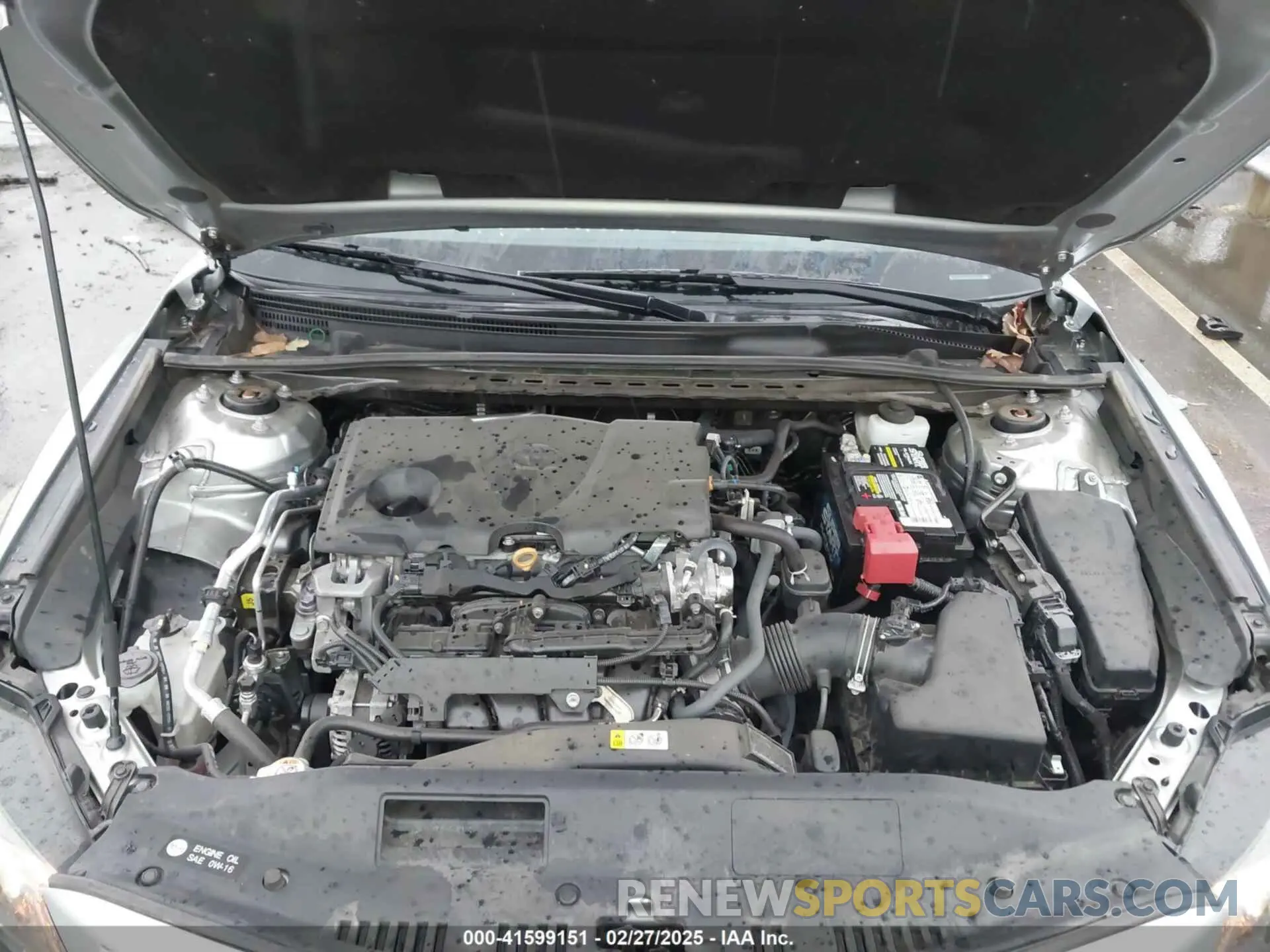 10 fotografías del automóvil dañado 4T1G11AK2MU530613 TOYOTA CAMRY 2021