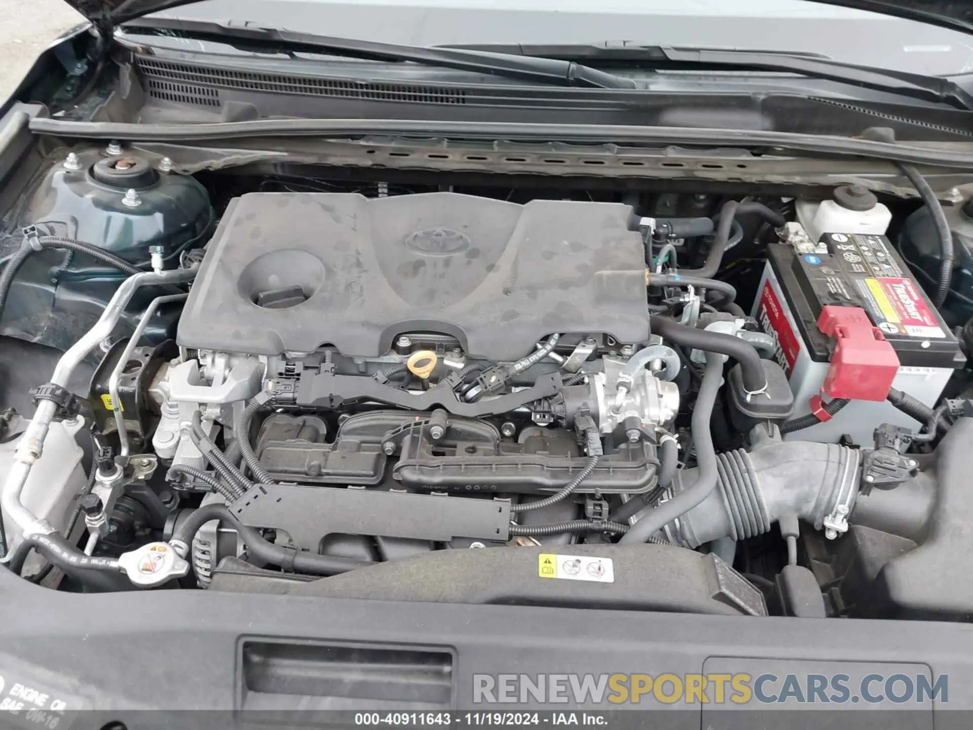 10 fotografías del automóvil dañado 4T1G11AK2MU542437 TOYOTA CAMRY 2021