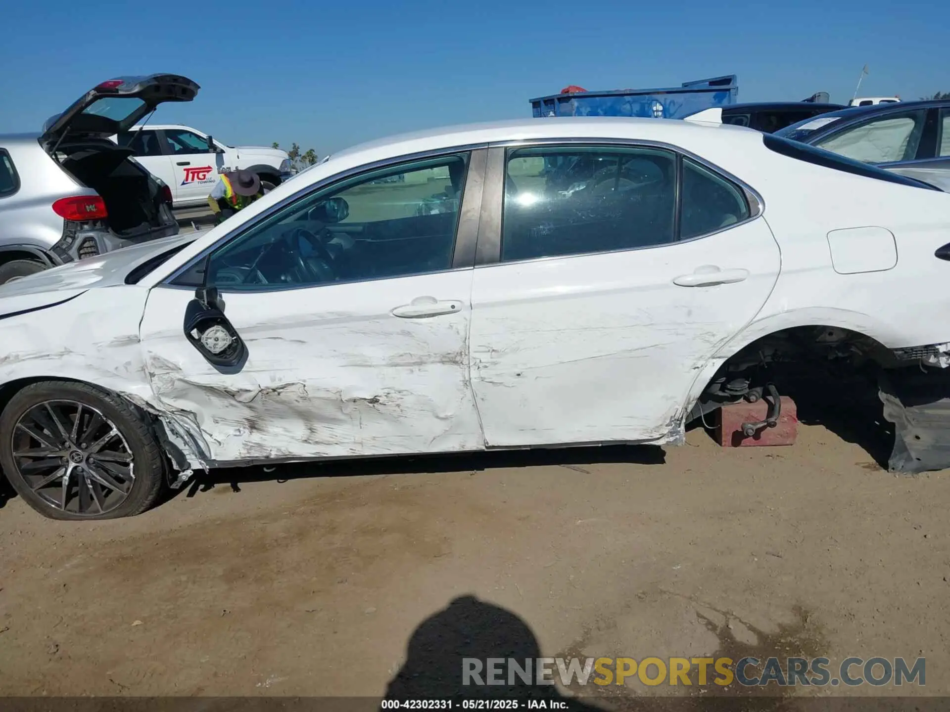 15 fotografías del automóvil dañado 4T1G11AK2MU545807 TOYOTA CAMRY 2021