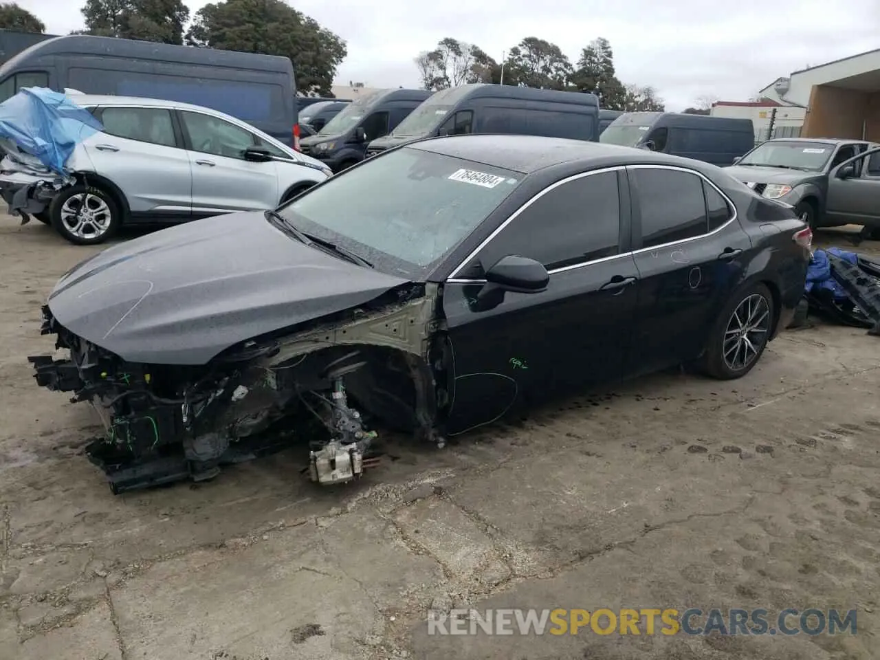 1 fotografías del automóvil dañado 4T1G11AK2MU550358 TOYOTA CAMRY 2021