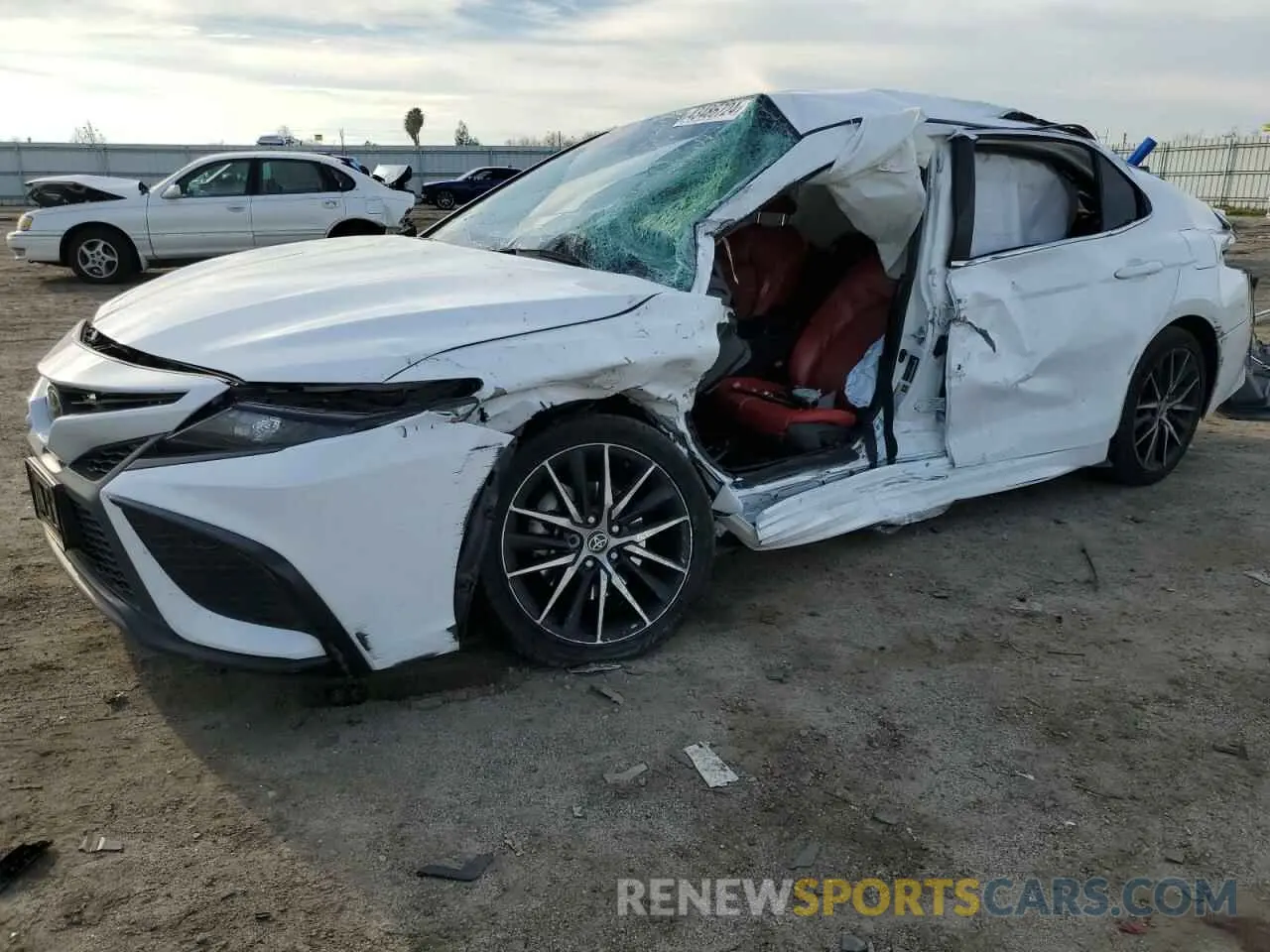 1 fotografías del automóvil dañado 4T1G11AK2MU557441 TOYOTA CAMRY 2021