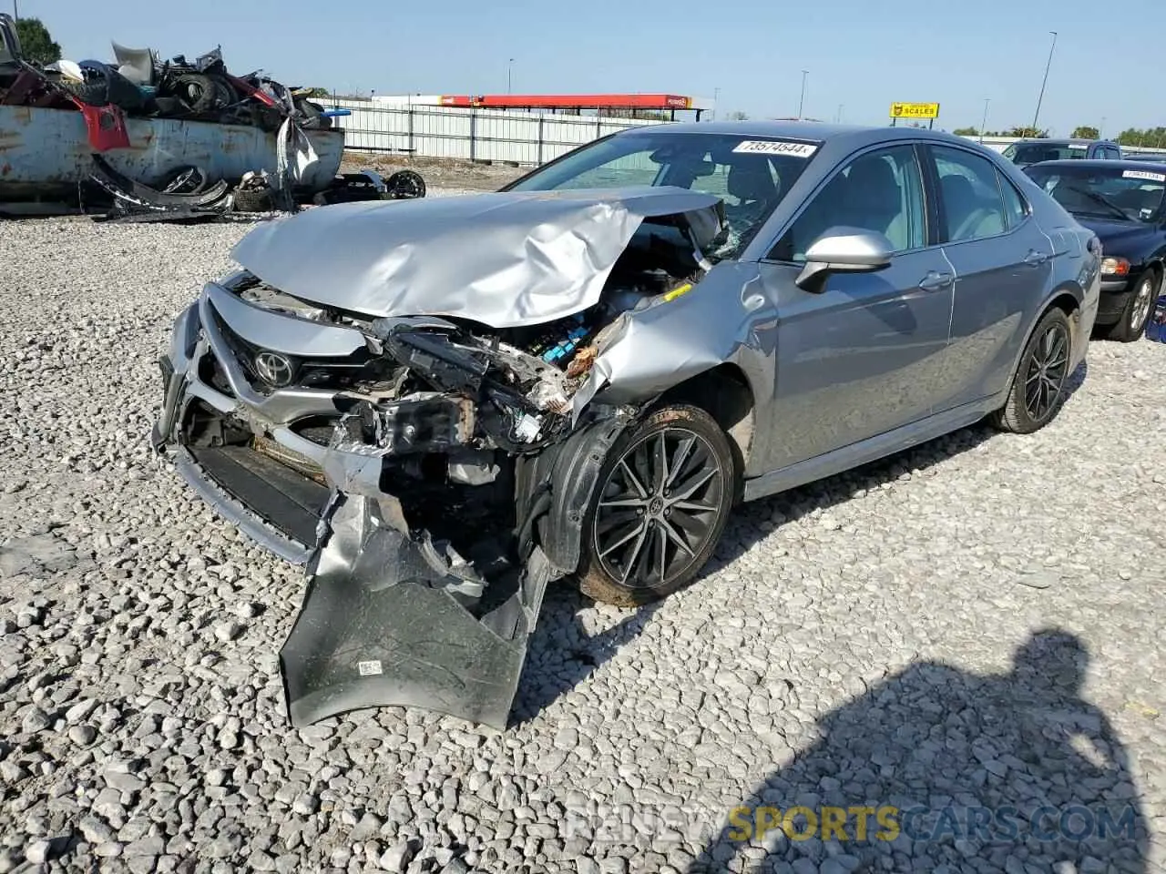 1 fotografías del automóvil dañado 4T1G11AK2MU559321 TOYOTA CAMRY 2021