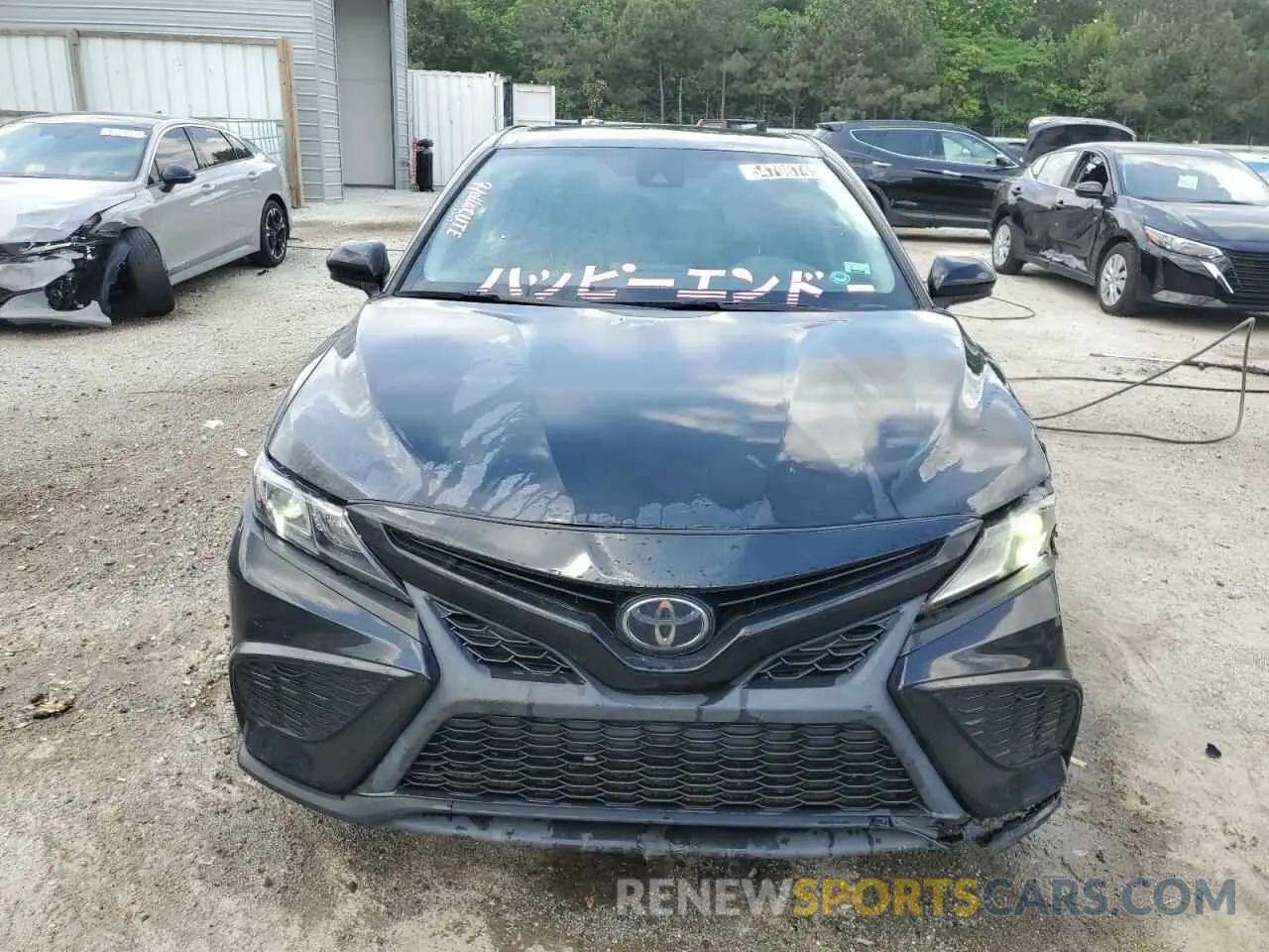 5 fotografías del automóvil dañado 4T1G11AK2MU563031 TOYOTA CAMRY 2021