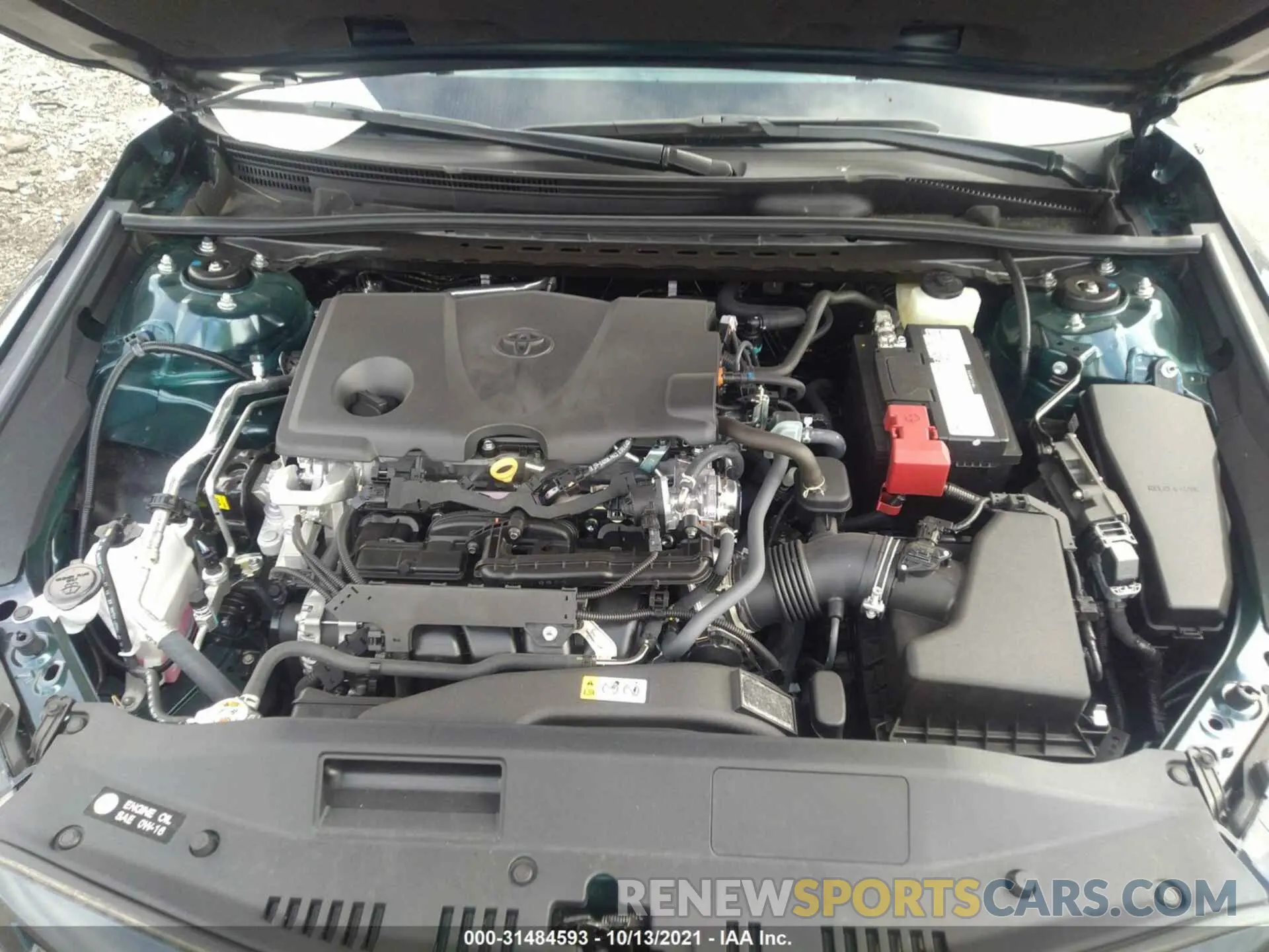 10 fotografías del automóvil dañado 4T1G11AK2MU583831 TOYOTA CAMRY 2021