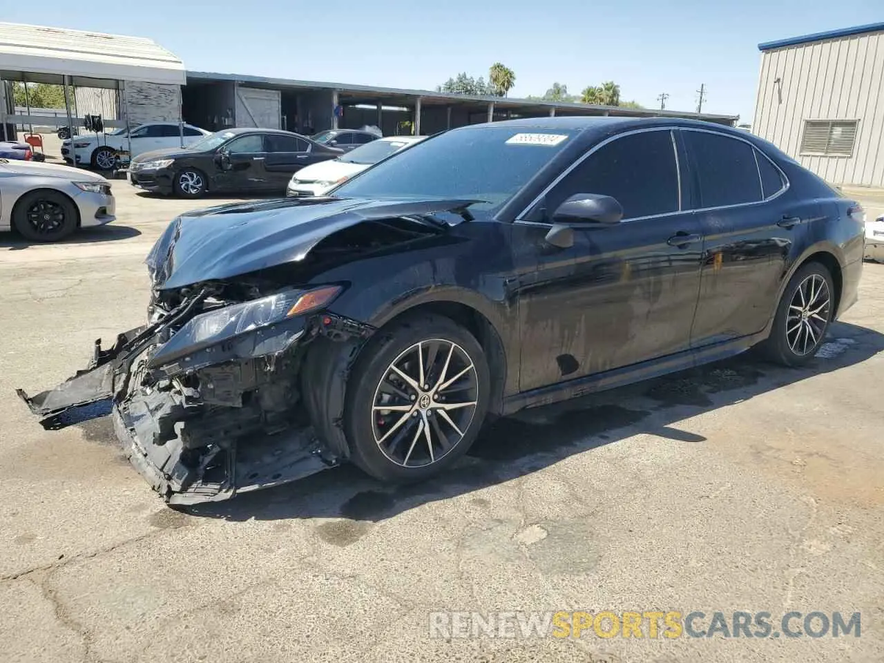 1 fotografías del automóvil dañado 4T1G11AK2MU599477 TOYOTA CAMRY 2021