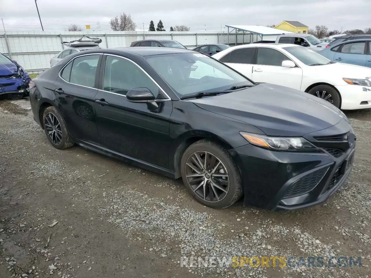 4 fotografías del automóvil dañado 4T1G11AK2MU610171 TOYOTA CAMRY 2021