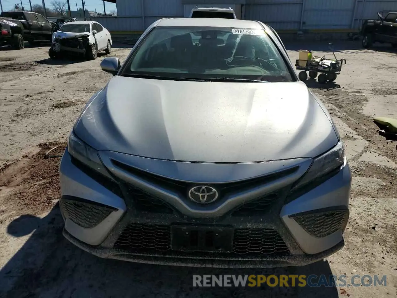 5 fotografías del automóvil dañado 4T1G11AK3MU408214 TOYOTA CAMRY 2021