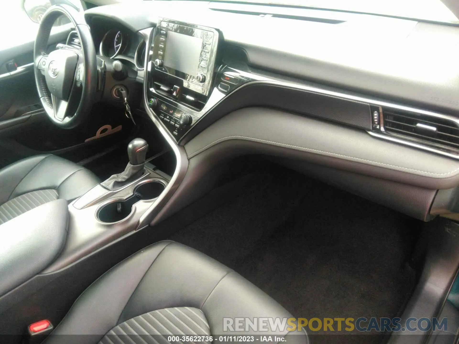 5 fotografías del automóvil dañado 4T1G11AK3MU411064 TOYOTA CAMRY 2021