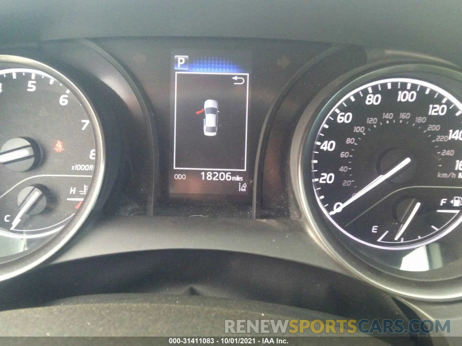7 fotografías del automóvil dañado 4T1G11AK3MU428513 TOYOTA CAMRY 2021