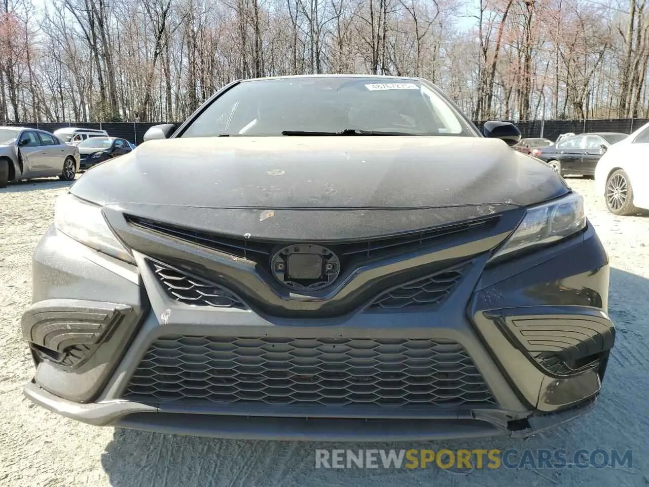 5 fotografías del automóvil dañado 4T1G11AK3MU432044 TOYOTA CAMRY 2021
