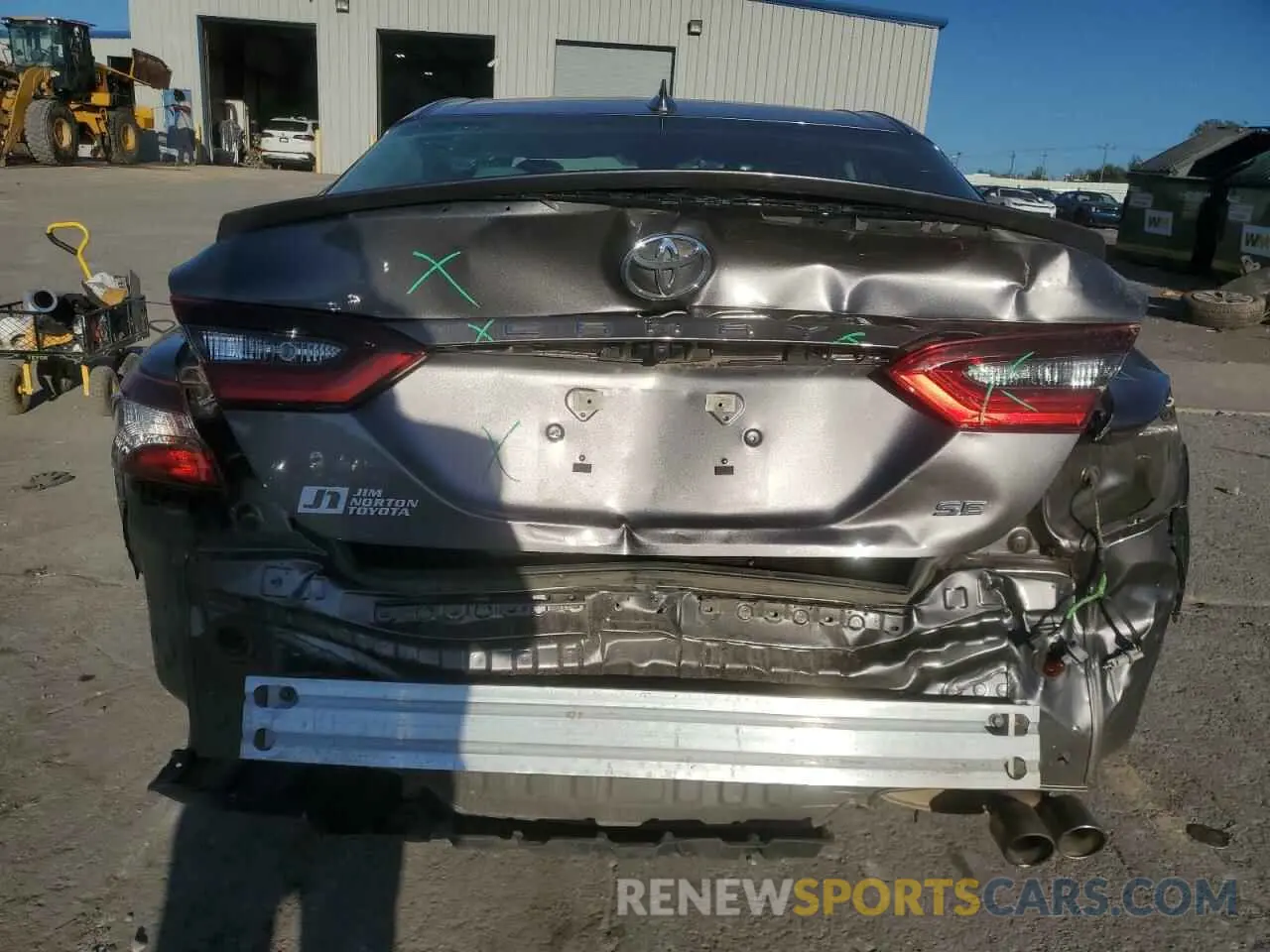 6 fotografías del automóvil dañado 4T1G11AK3MU437552 TOYOTA CAMRY 2021