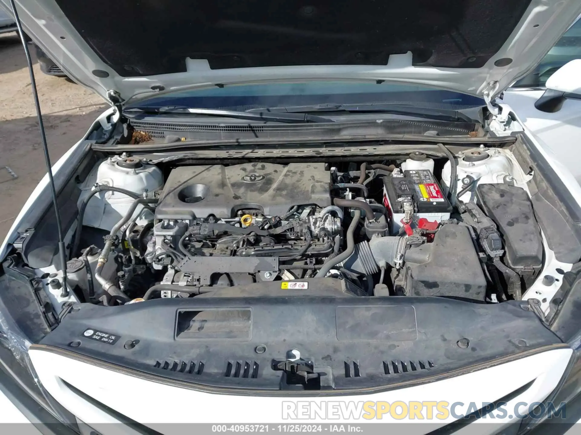 10 fotografías del automóvil dañado 4T1G11AK3MU448177 TOYOTA CAMRY 2021