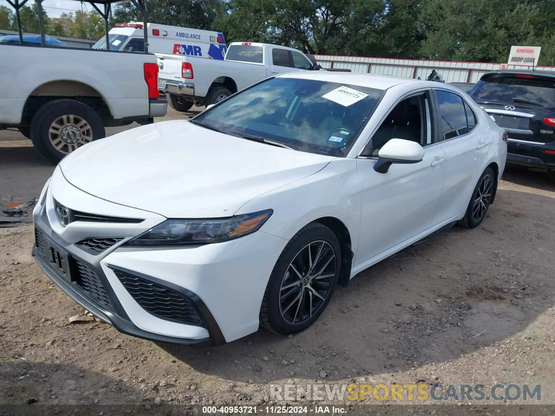 2 fotografías del automóvil dañado 4T1G11AK3MU448177 TOYOTA CAMRY 2021
