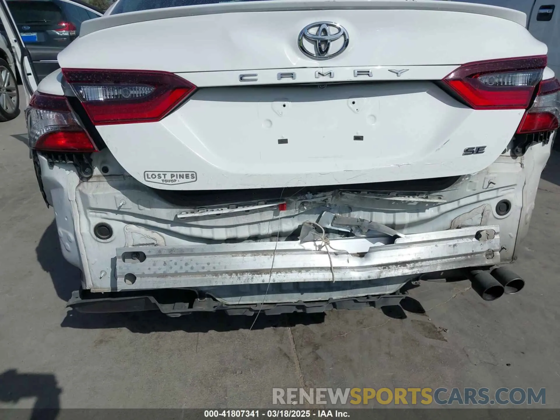 6 fotografías del automóvil dañado 4T1G11AK3MU451421 TOYOTA CAMRY 2021
