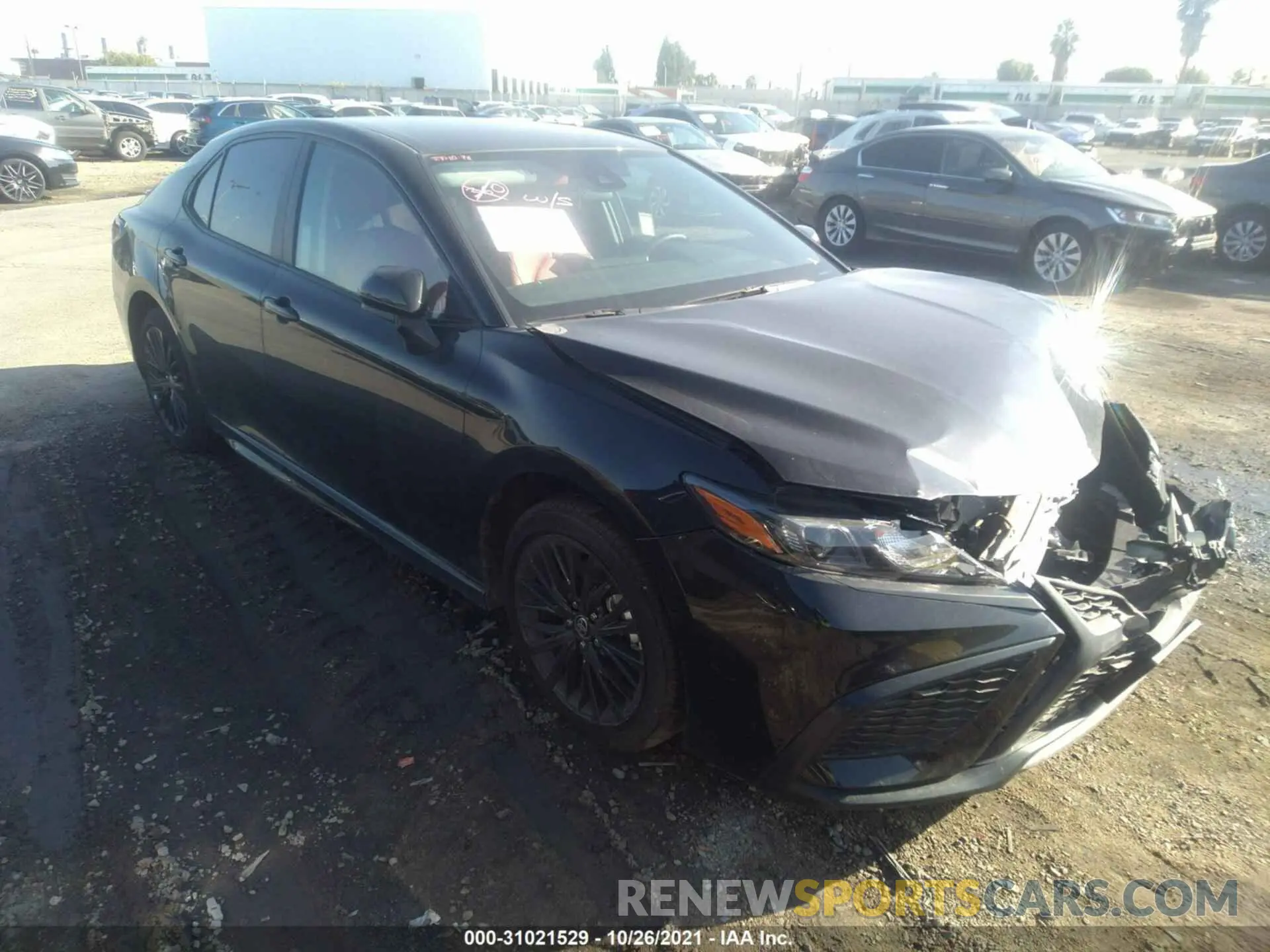 1 fotografías del automóvil dañado 4T1G11AK3MU452682 TOYOTA CAMRY 2021