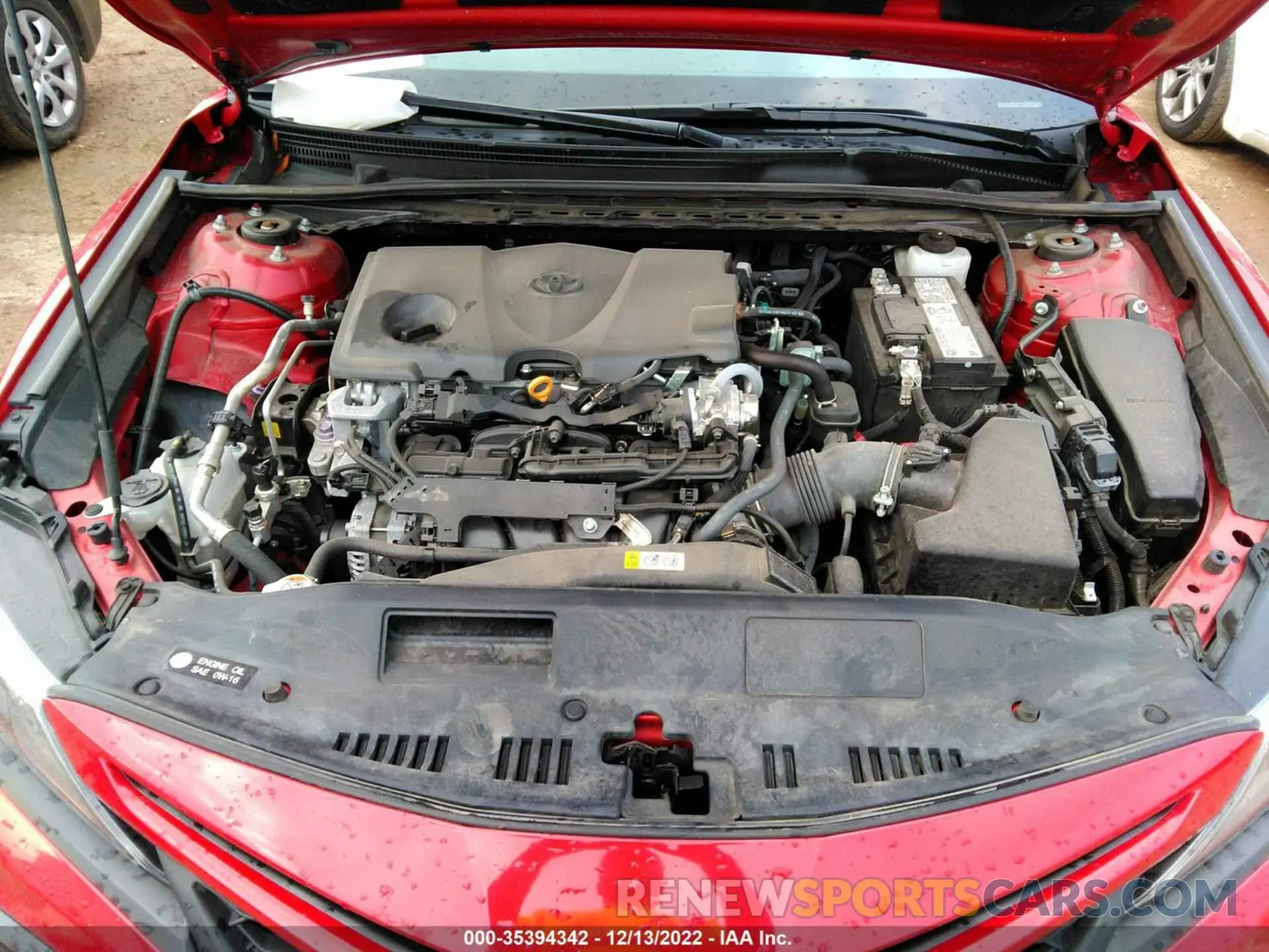 10 fotografías del automóvil dañado 4T1G11AK3MU457946 TOYOTA CAMRY 2021