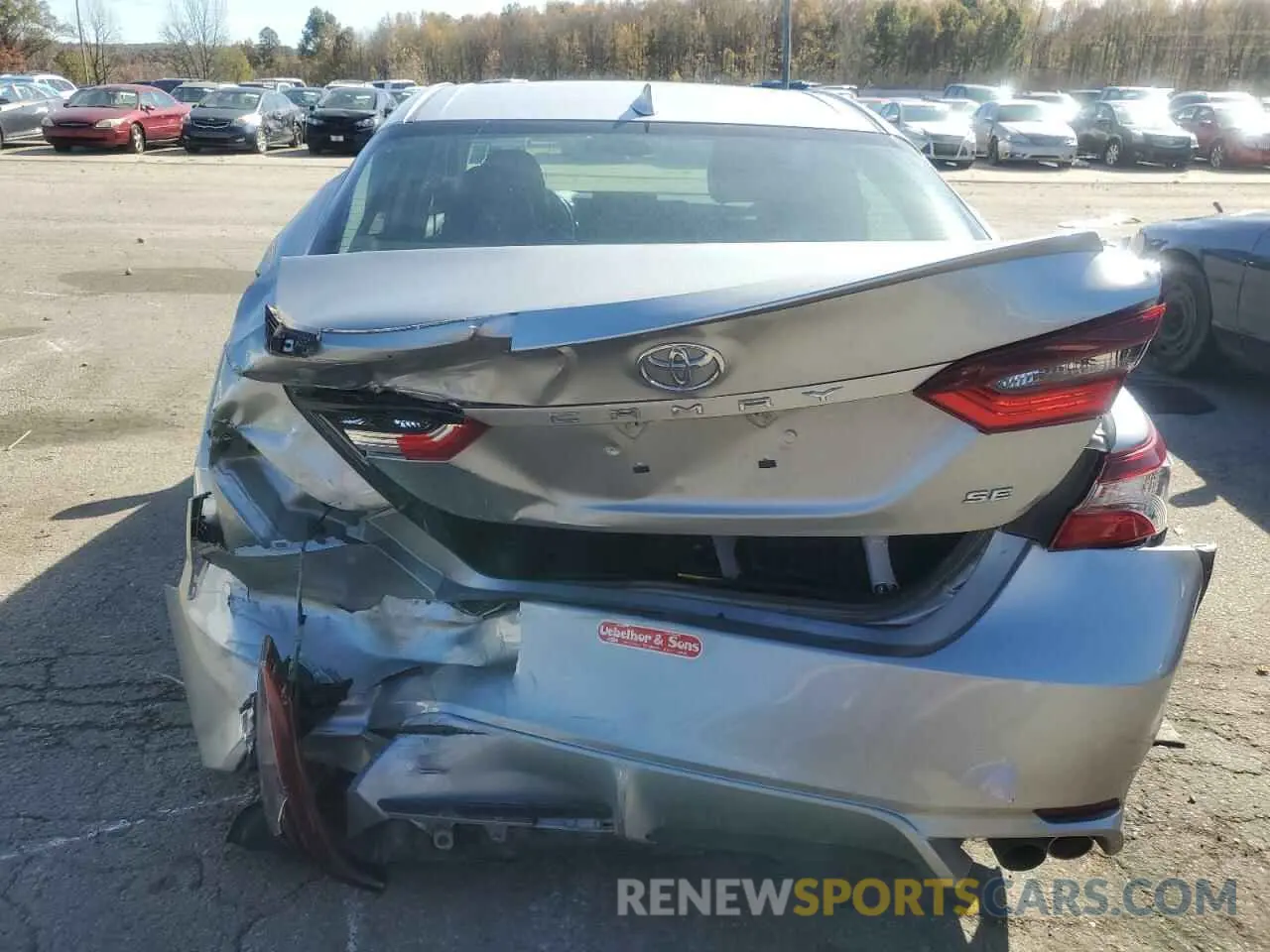 6 fotografías del automóvil dañado 4T1G11AK3MU465013 TOYOTA CAMRY 2021