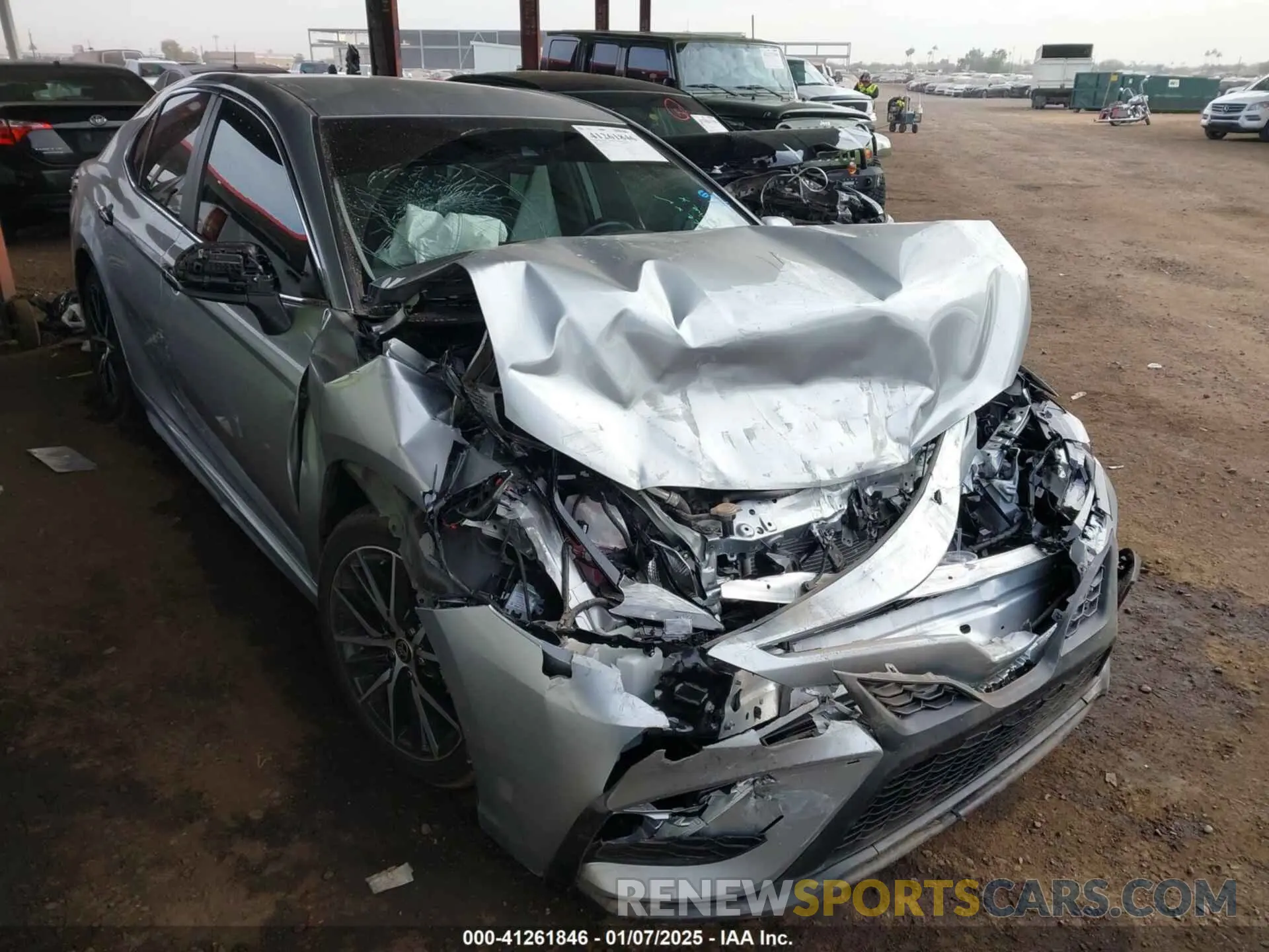 1 fotografías del automóvil dañado 4T1G11AK3MU514758 TOYOTA CAMRY 2021