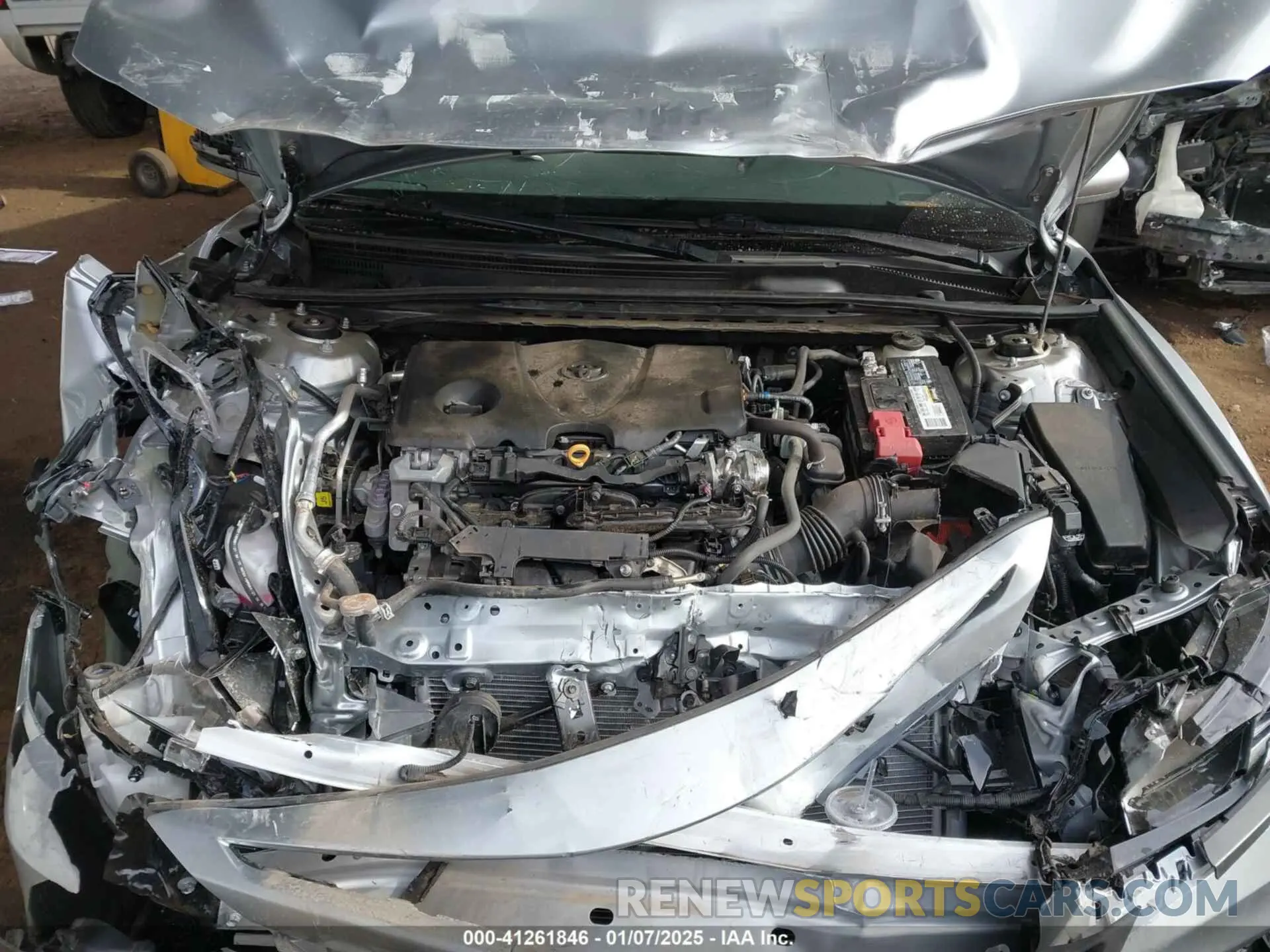 10 fotografías del automóvil dañado 4T1G11AK3MU514758 TOYOTA CAMRY 2021