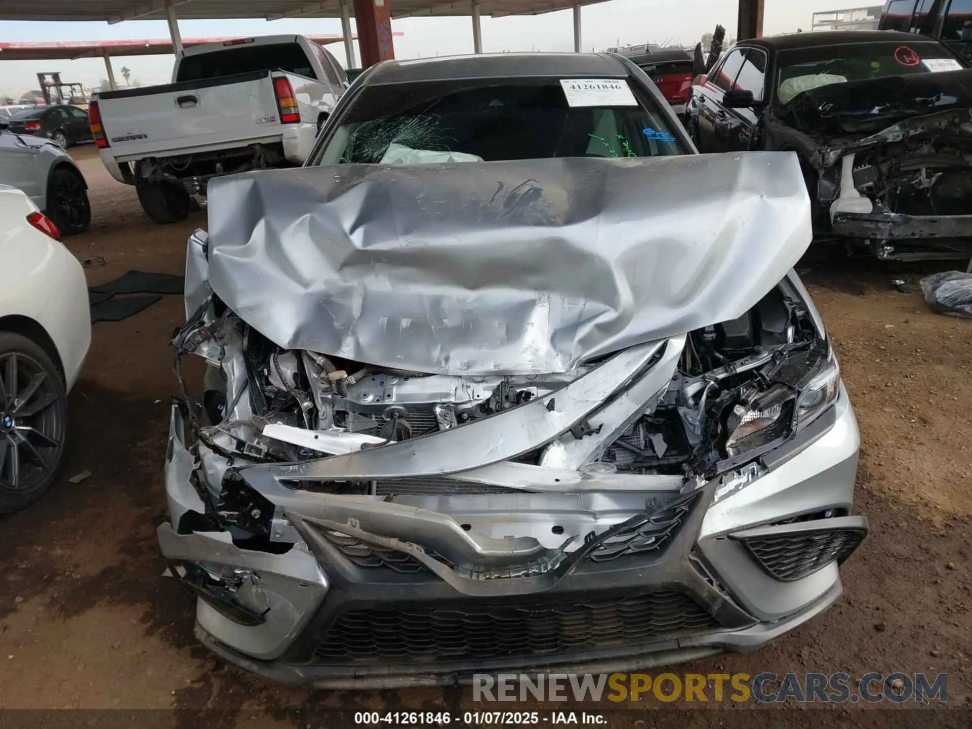 12 fotografías del automóvil dañado 4T1G11AK3MU514758 TOYOTA CAMRY 2021