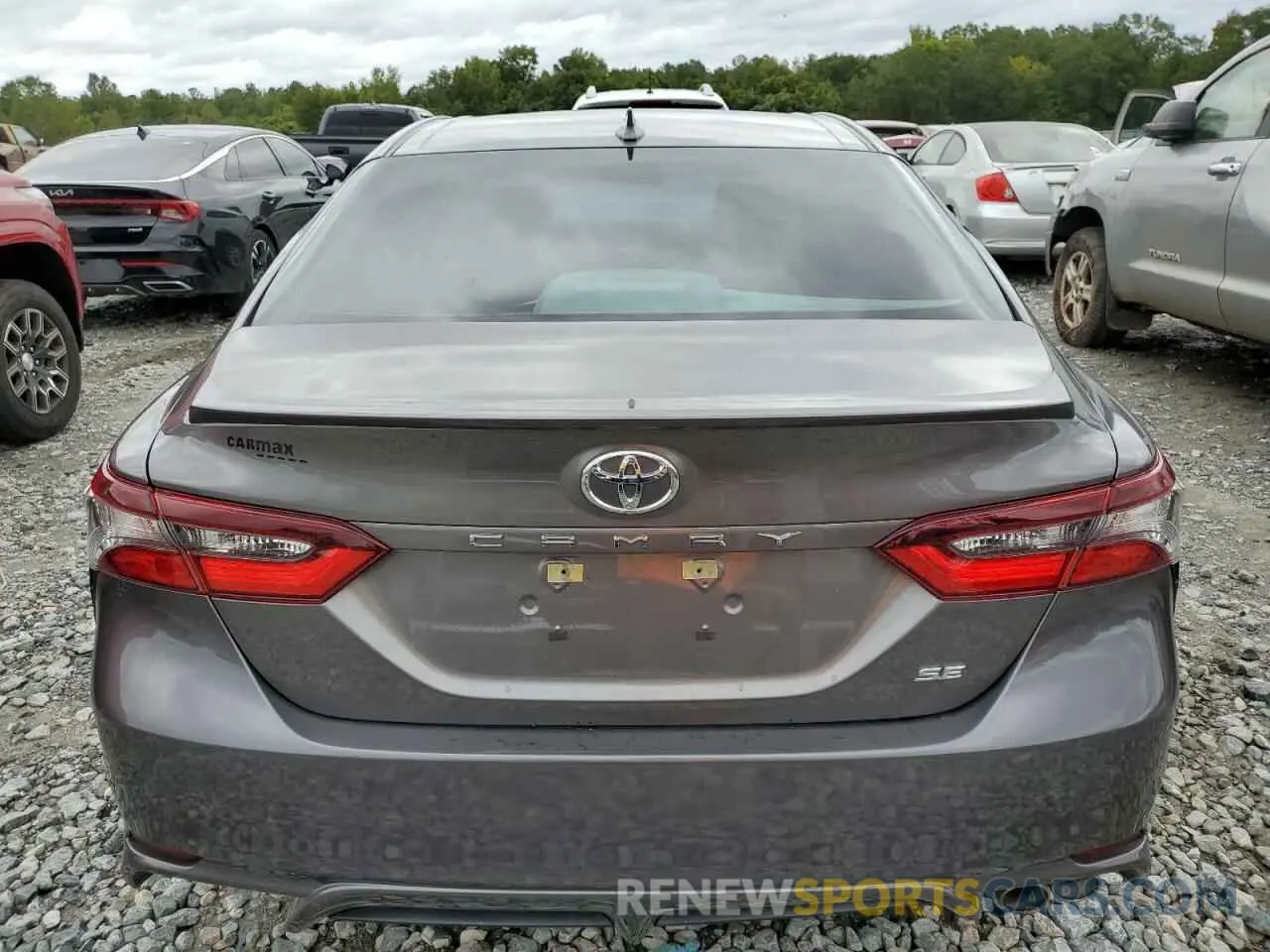 6 fotografías del automóvil dañado 4T1G11AK3MU539045 TOYOTA CAMRY 2021
