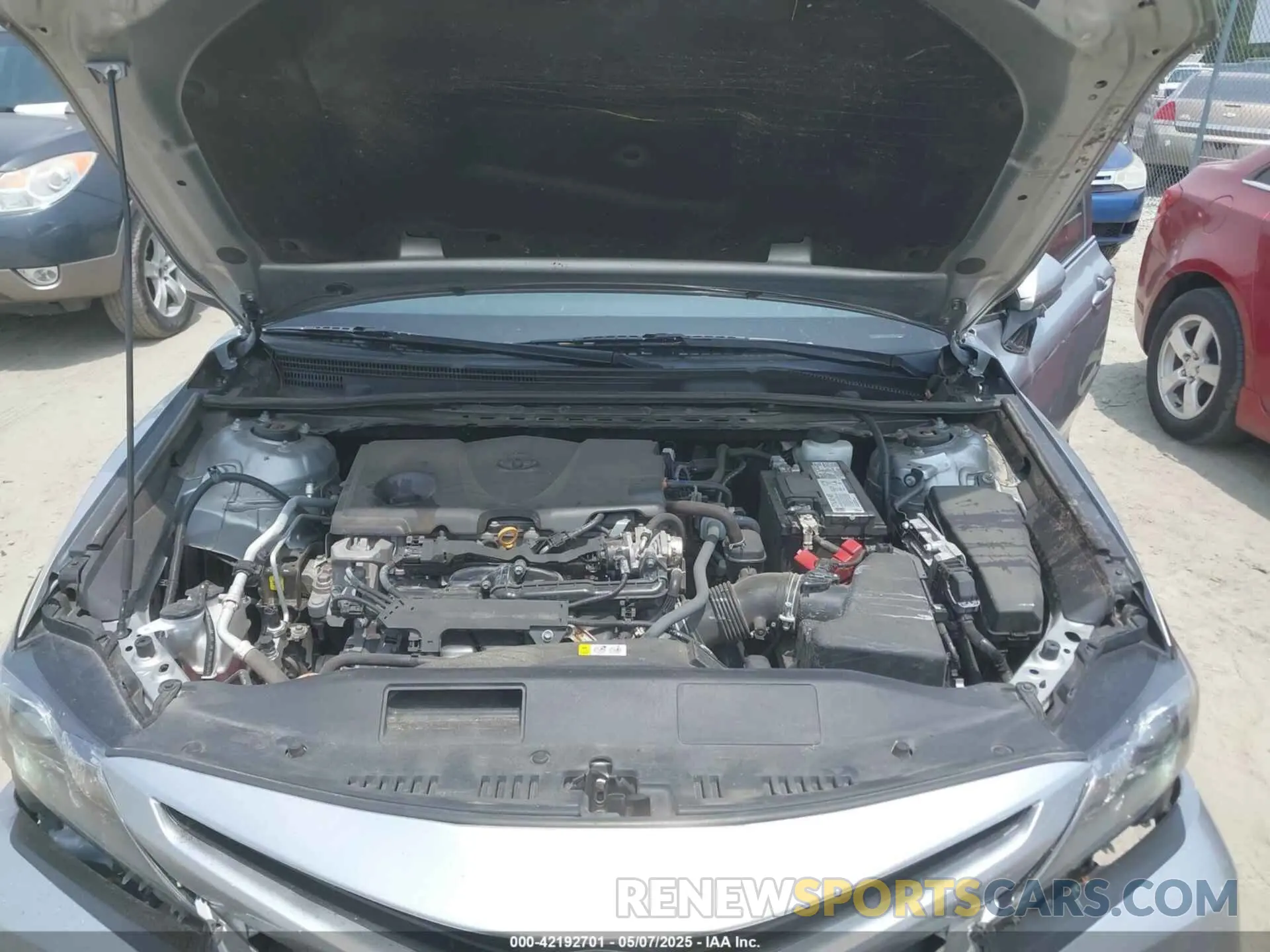 10 fotografías del automóvil dañado 4T1G11AK3MU542799 TOYOTA CAMRY 2021