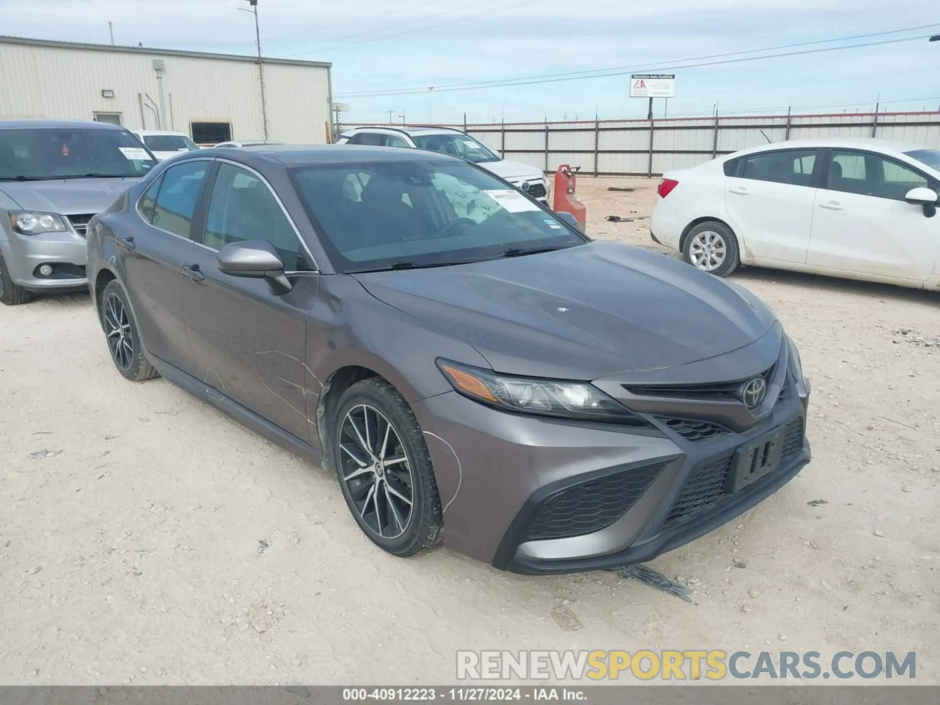 1 fotografías del automóvil dañado 4T1G11AK3MU547730 TOYOTA CAMRY 2021