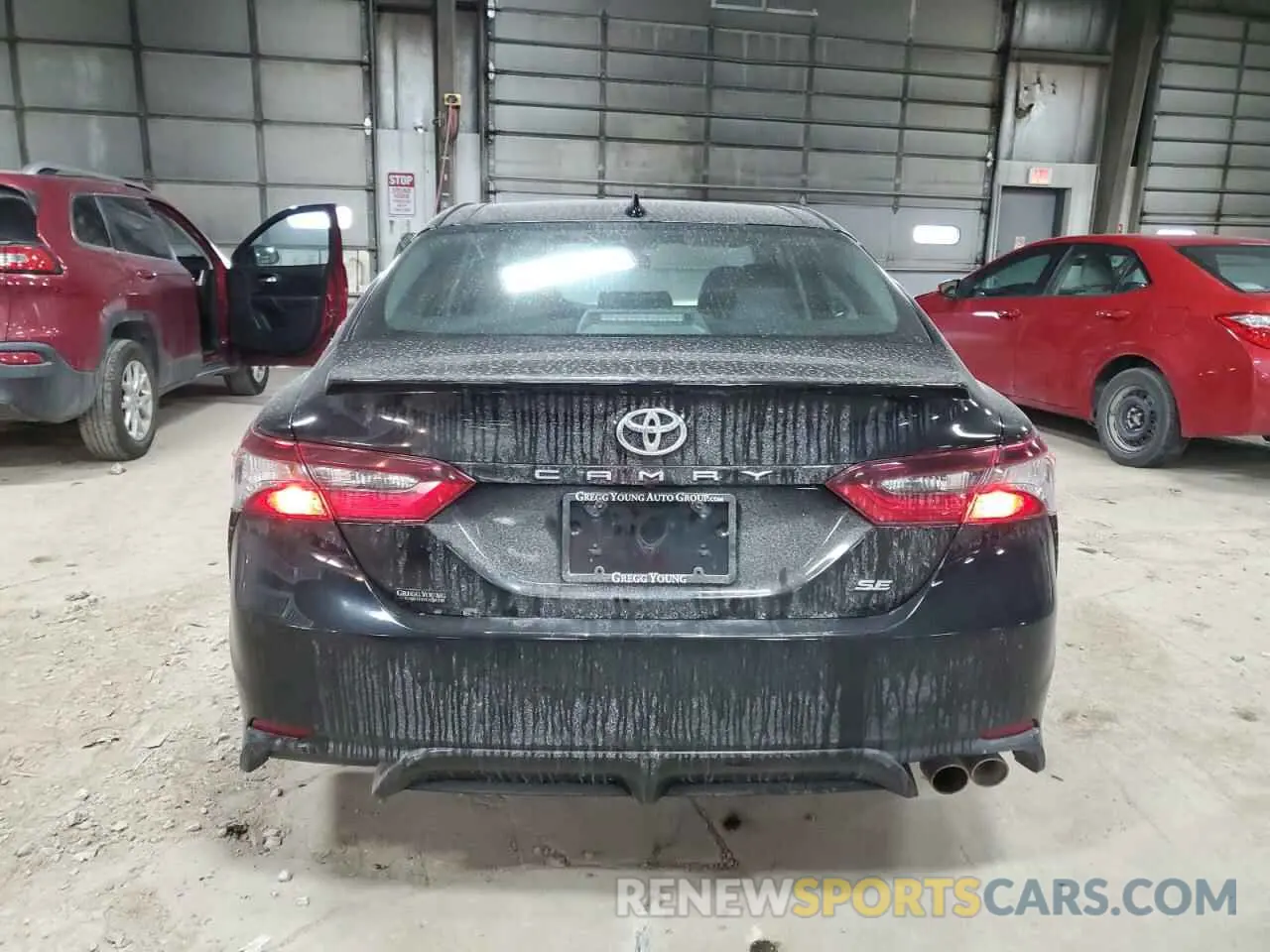 6 fotografías del automóvil dañado 4T1G11AK3MU552149 TOYOTA CAMRY 2021