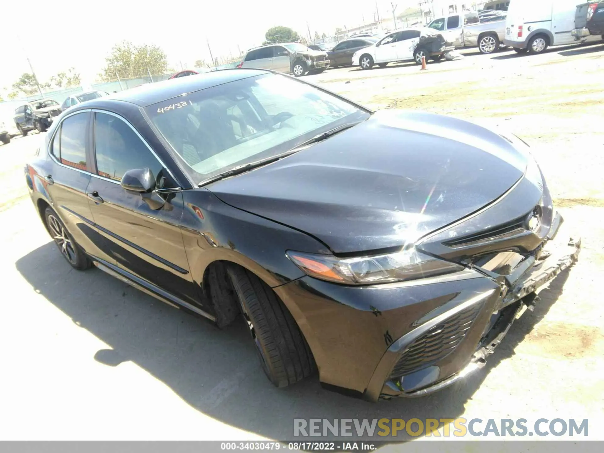 1 fotografías del automóvil dañado 4T1G11AK3MU615444 TOYOTA CAMRY 2021
