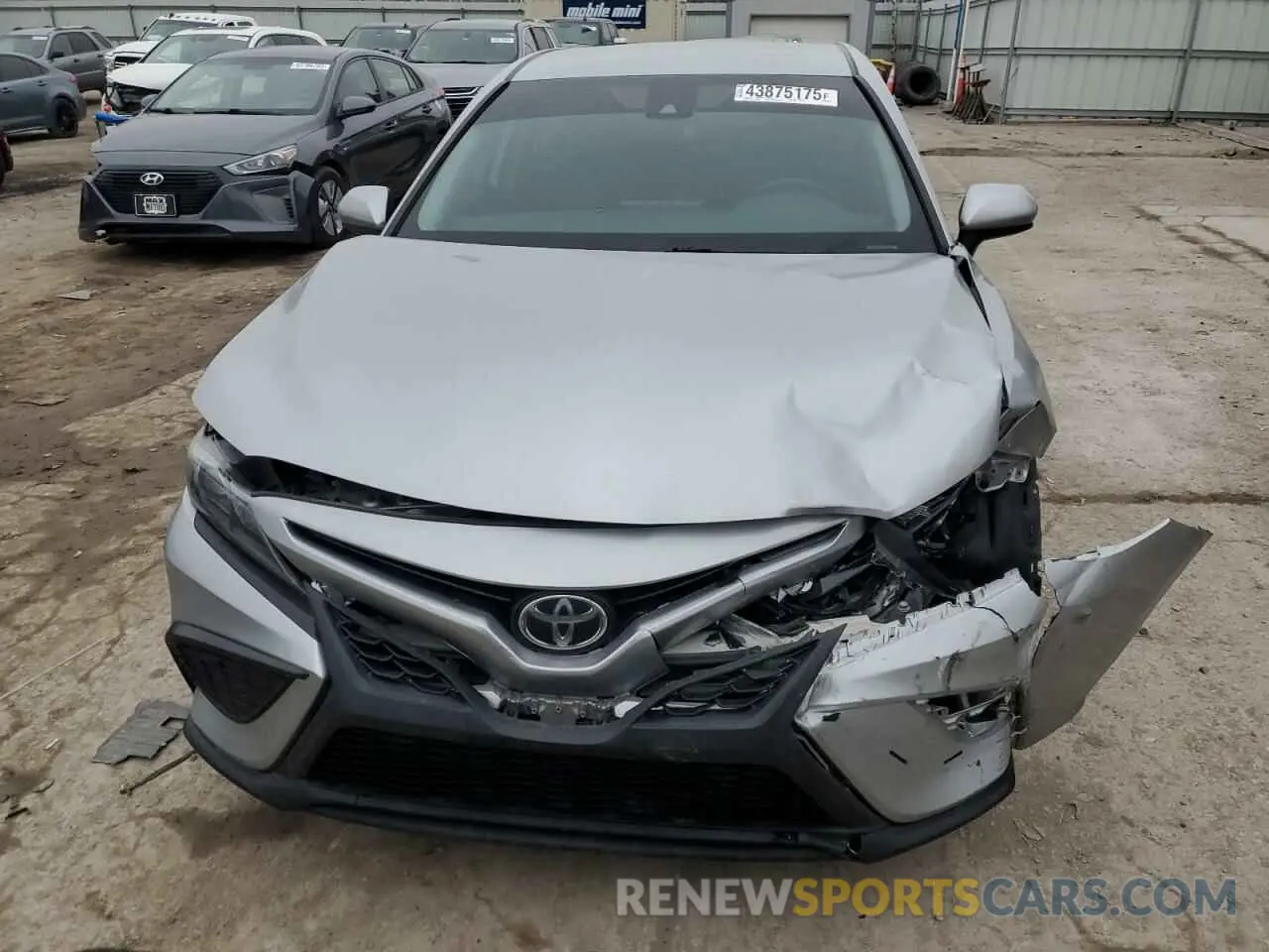 5 fotografías del automóvil dañado 4T1G11AK4MU410117 TOYOTA CAMRY 2021