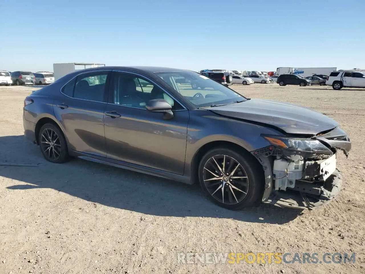 4 fotografías del automóvil dañado 4T1G11AK4MU411137 TOYOTA CAMRY 2021