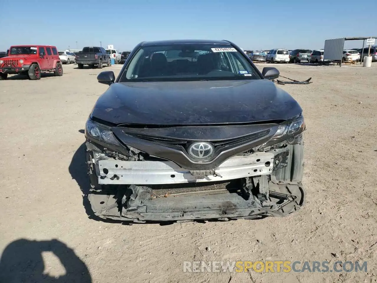 5 fotografías del automóvil dañado 4T1G11AK4MU411137 TOYOTA CAMRY 2021