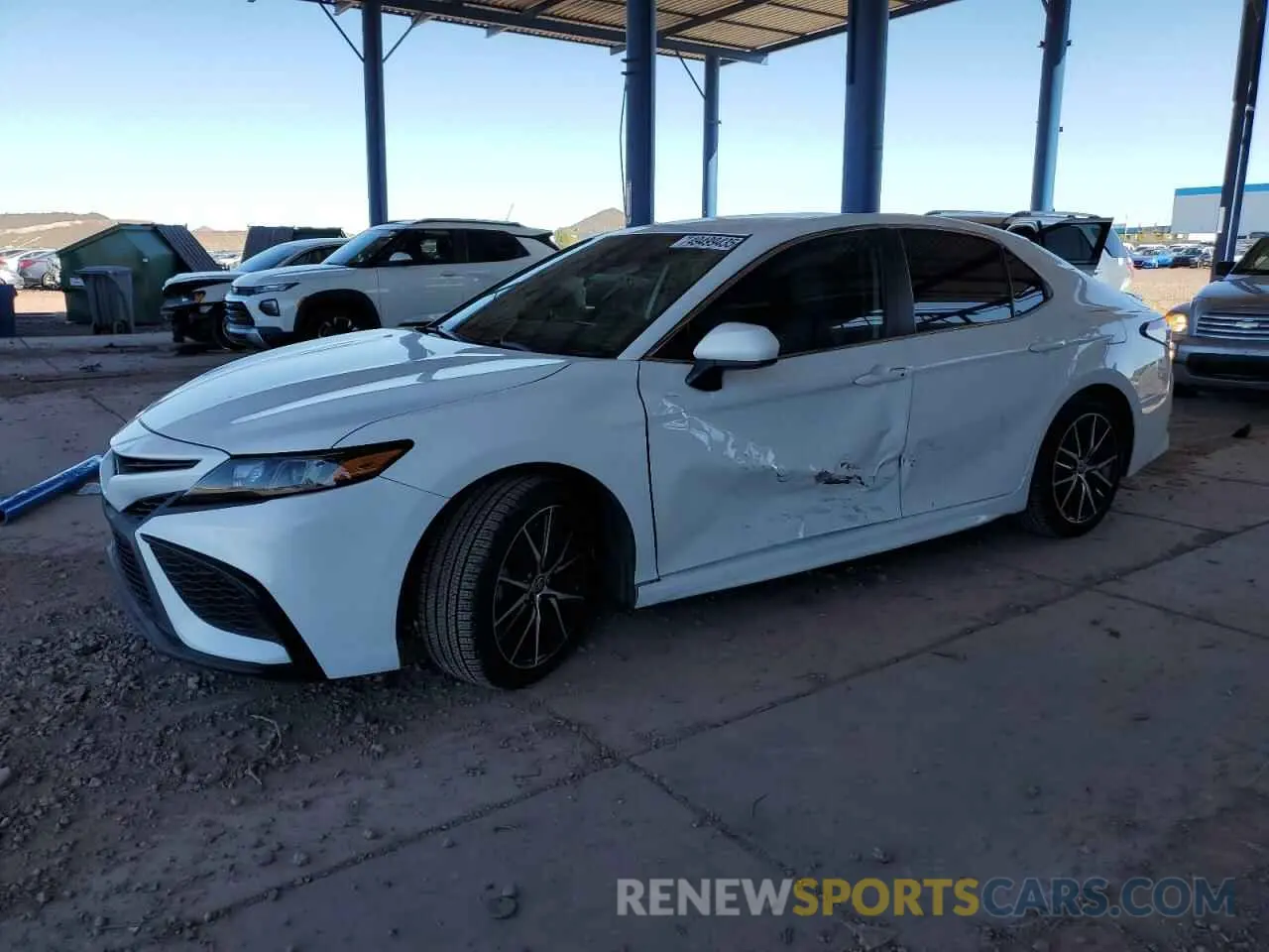 1 fotografías del automóvil dañado 4T1G11AK4MU412451 TOYOTA CAMRY 2021