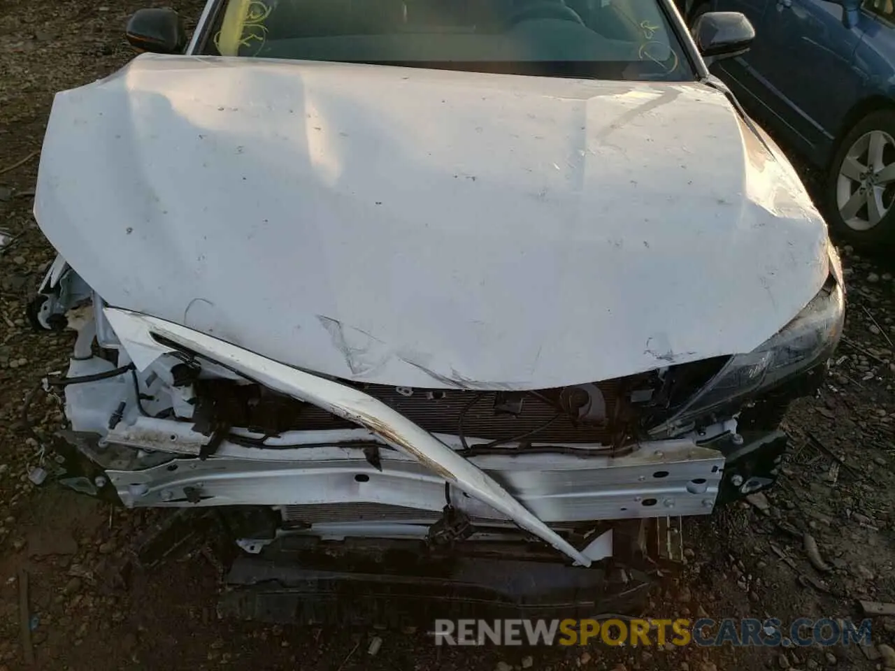 7 fotografías del automóvil dañado 4T1G11AK4MU417195 TOYOTA CAMRY 2021