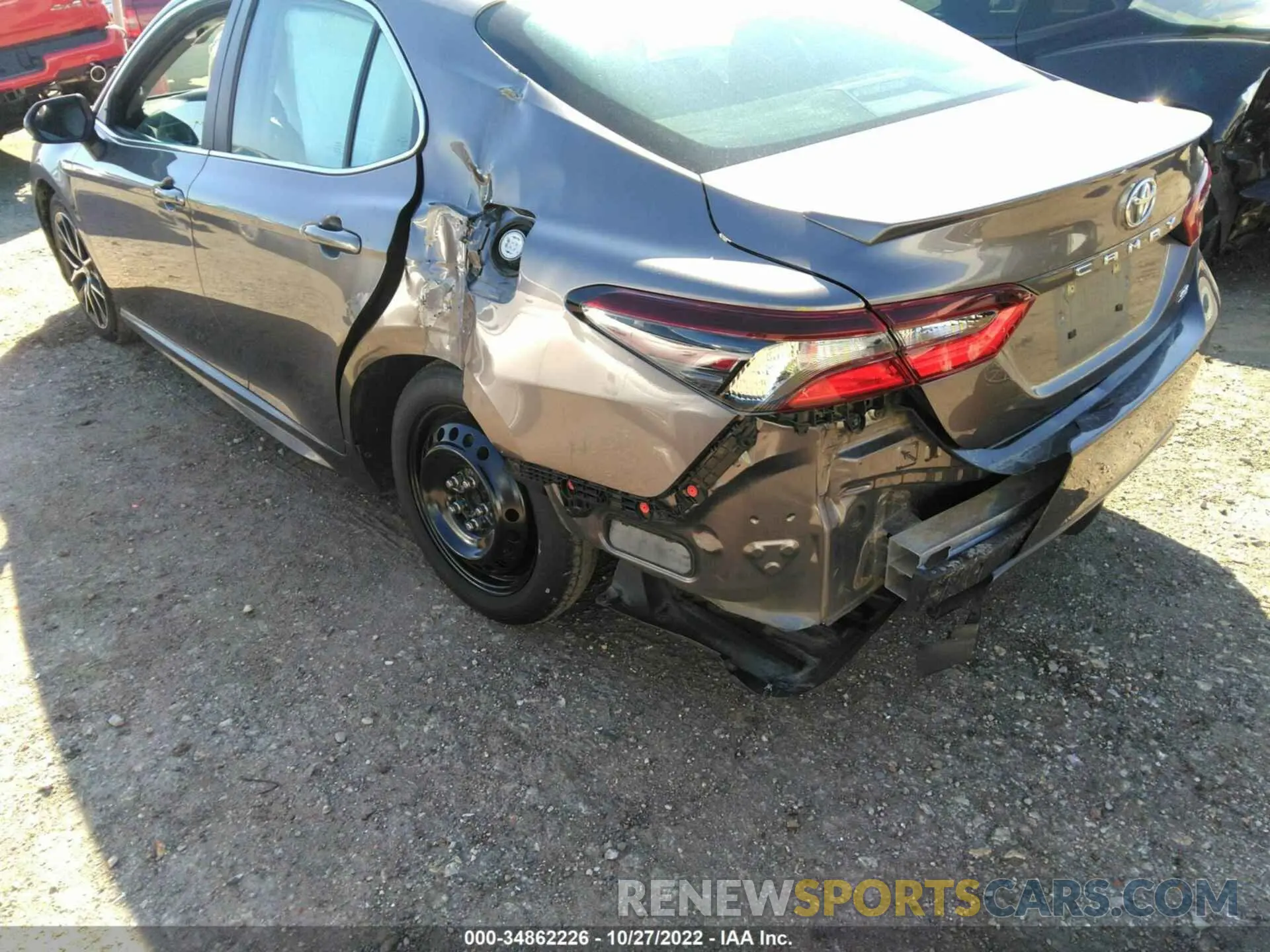 6 fotografías del automóvil dañado 4T1G11AK4MU445630 TOYOTA CAMRY 2021