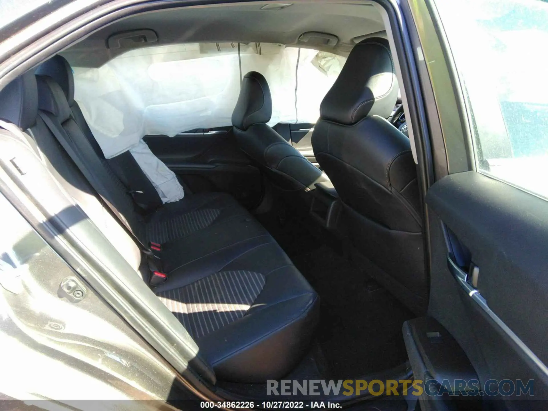 8 fotografías del automóvil dañado 4T1G11AK4MU445630 TOYOTA CAMRY 2021