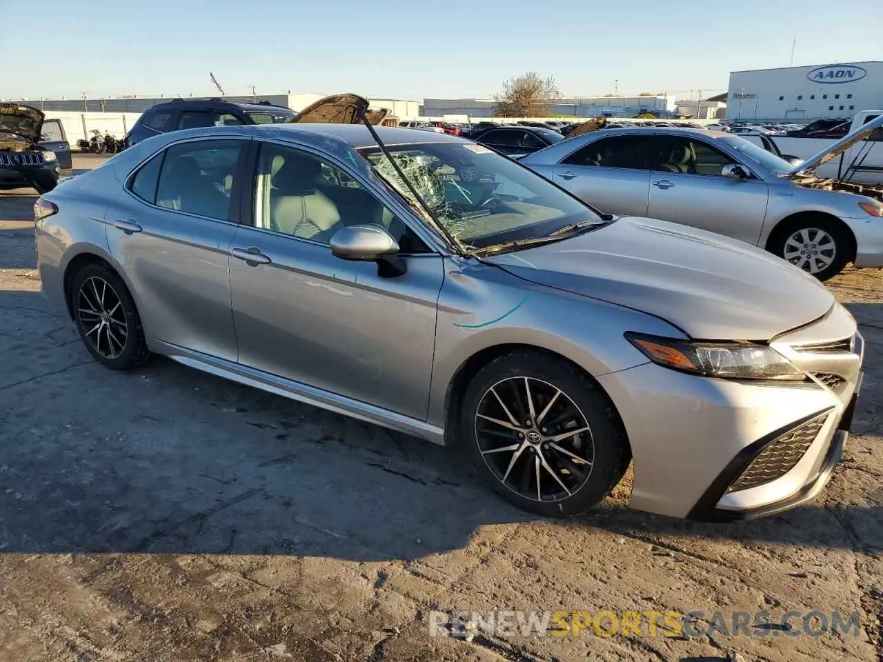 4 fotografías del automóvil dañado 4T1G11AK4MU459897 TOYOTA CAMRY 2021