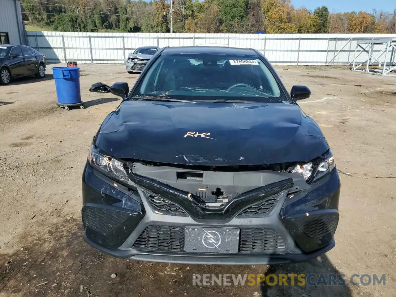 5 fotografías del automóvil dañado 4T1G11AK4MU463092 TOYOTA CAMRY 2021