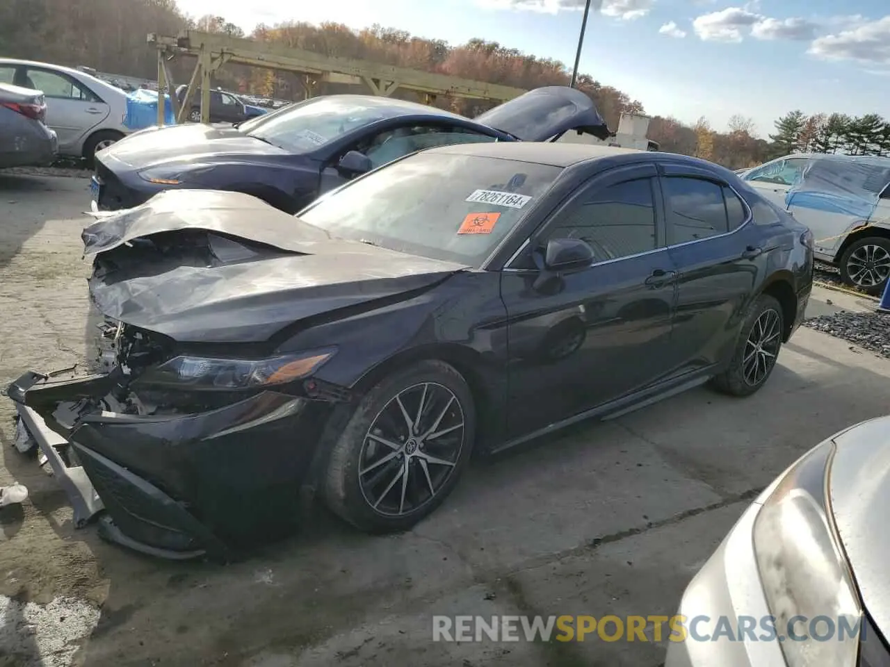 1 fotografías del automóvil dañado 4T1G11AK4MU485867 TOYOTA CAMRY 2021