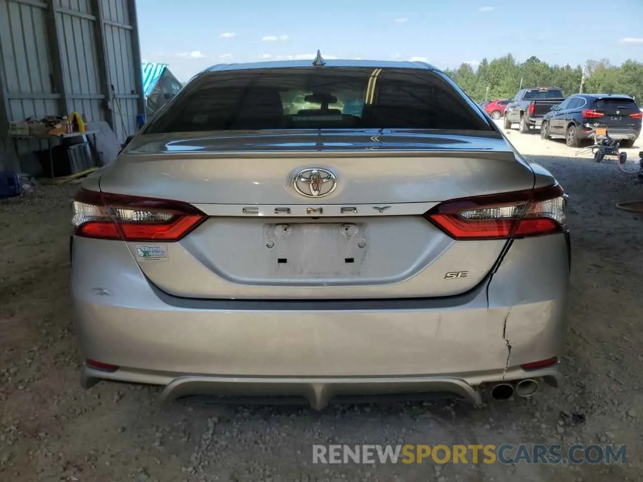 6 fotografías del automóvil dañado 4T1G11AK4MU520231 TOYOTA CAMRY 2021