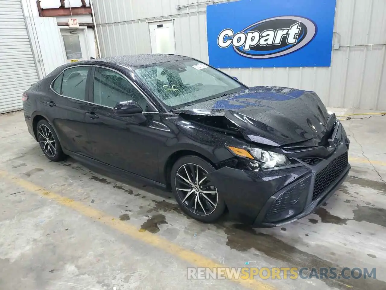 4 fotografías del automóvil dañado 4T1G11AK4MU521685 TOYOTA CAMRY 2021