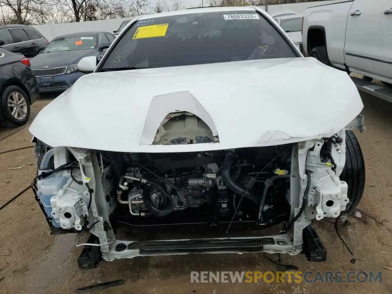 5 fotografías del automóvil dañado 4T1G11AK4MU525638 TOYOTA CAMRY 2021