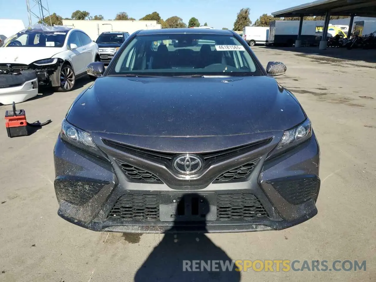 5 fotografías del automóvil dañado 4T1G11AK4MU531729 TOYOTA CAMRY 2021